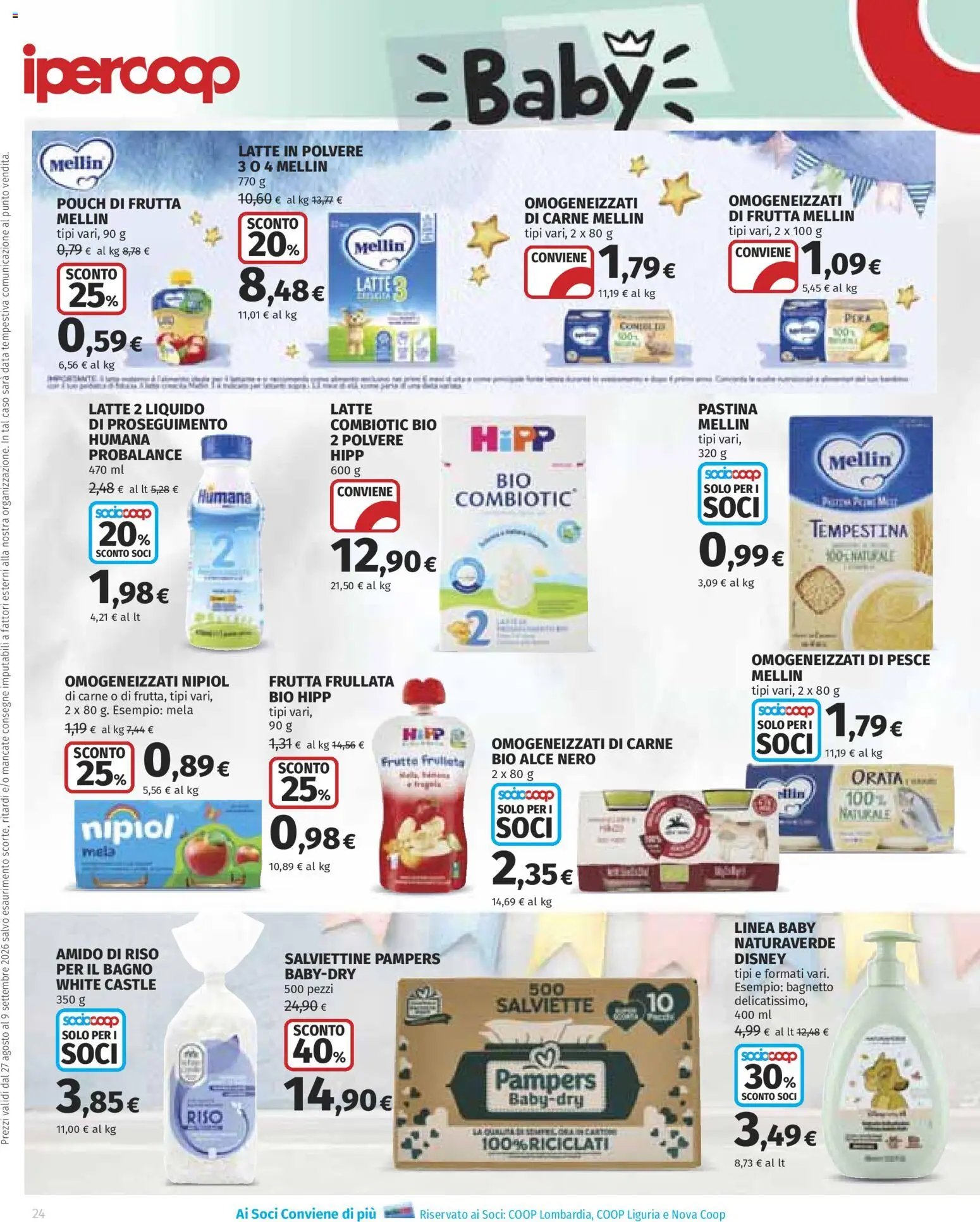 Ipercoop volantino Milano Bonola