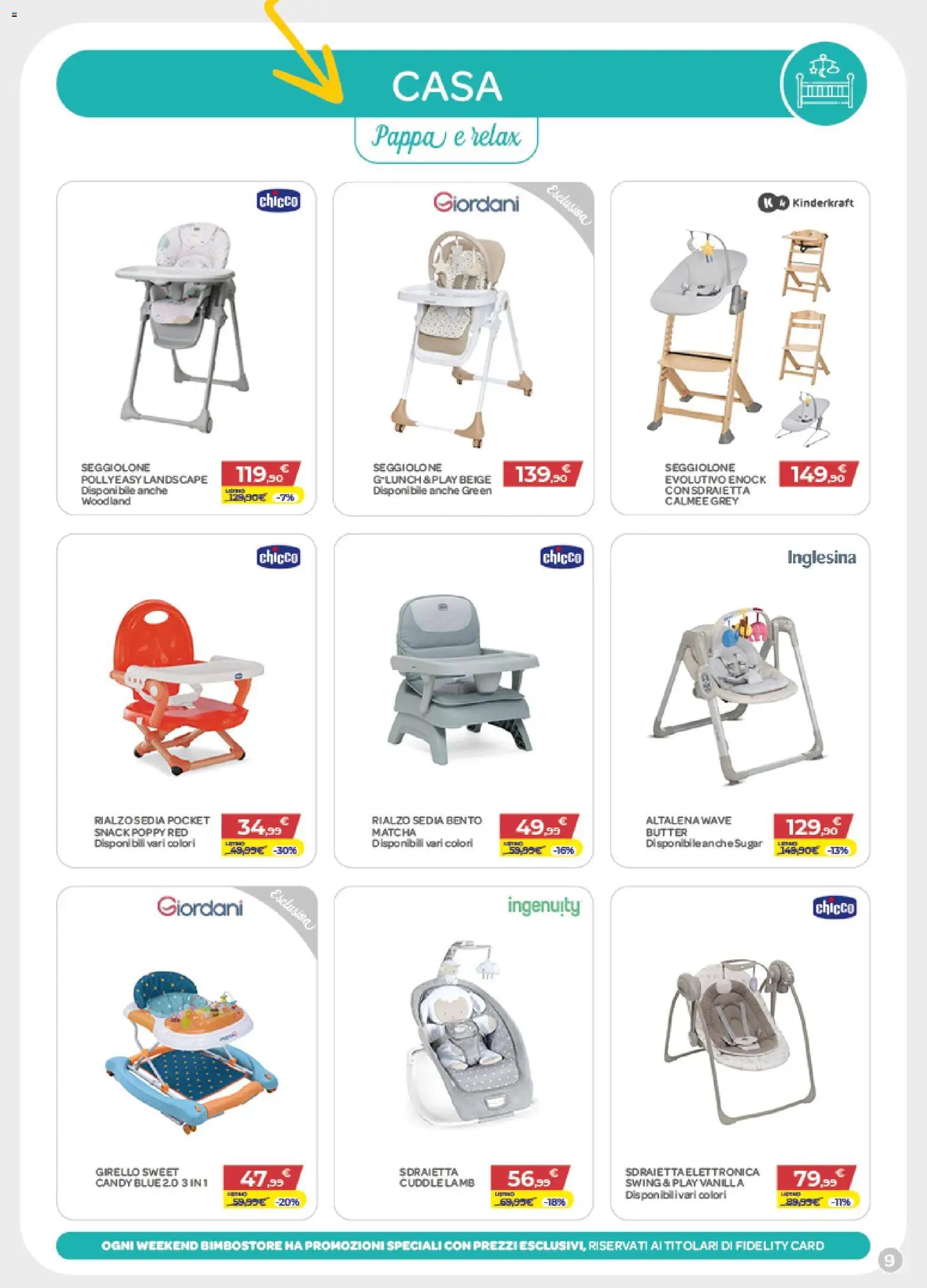 Bimbo store volantino