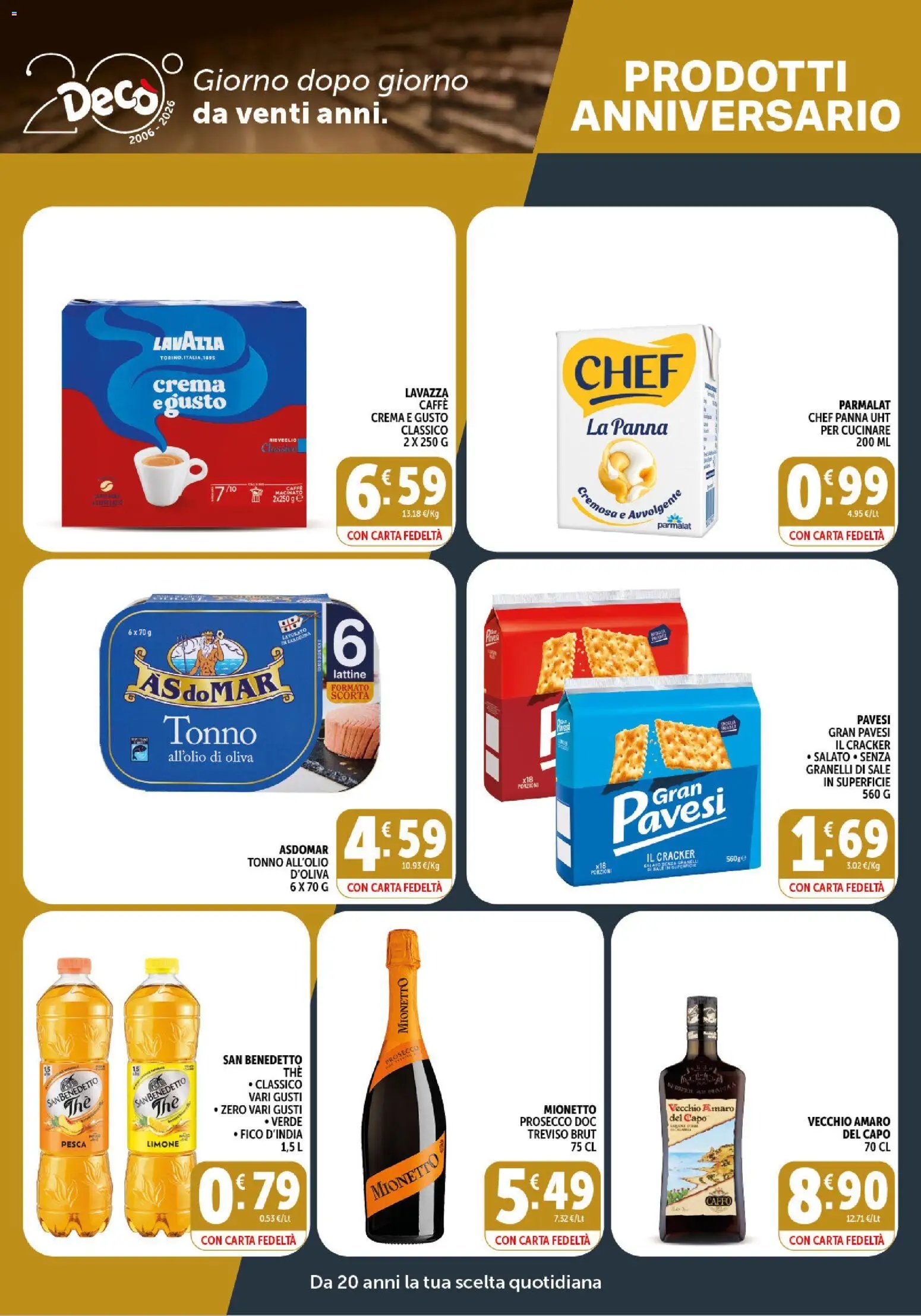 Decò volantino Gourmet