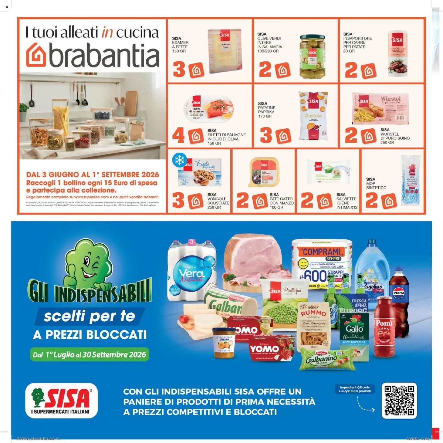 SISA volantino
