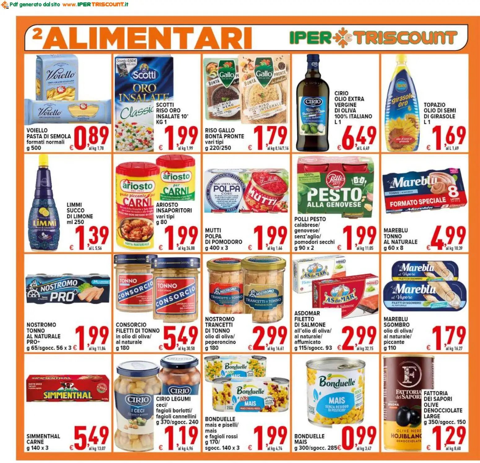 Ipertriscount volantino