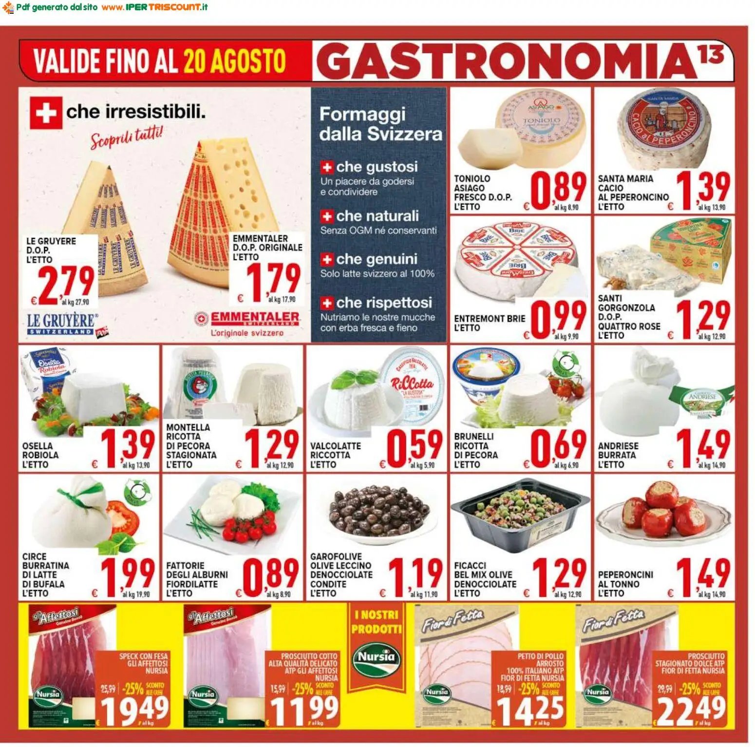 Ipertriscount volantino