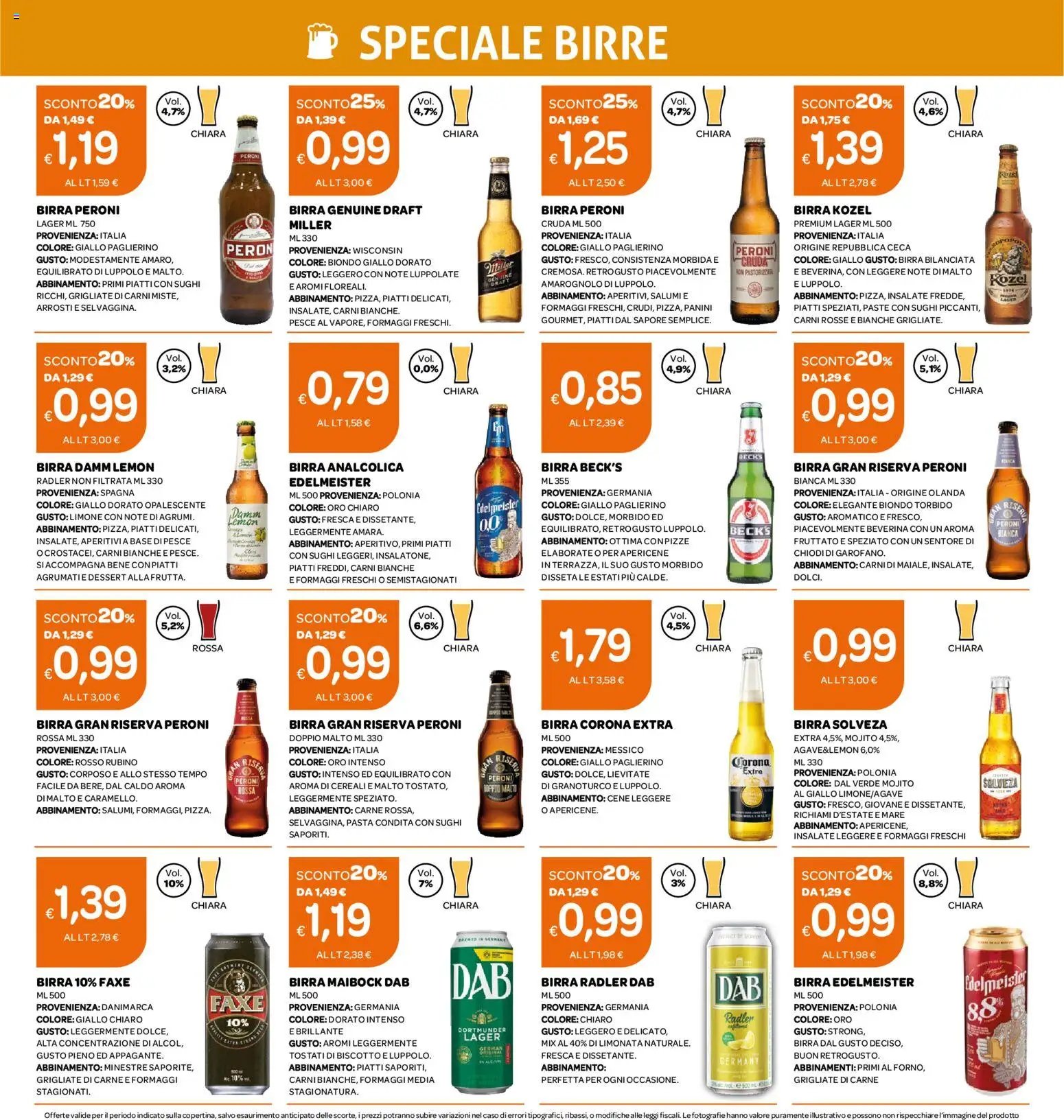 Ekom volantino Toscana