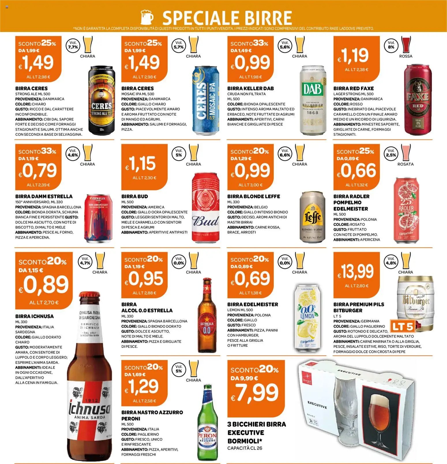 Ekom volantino Toscana