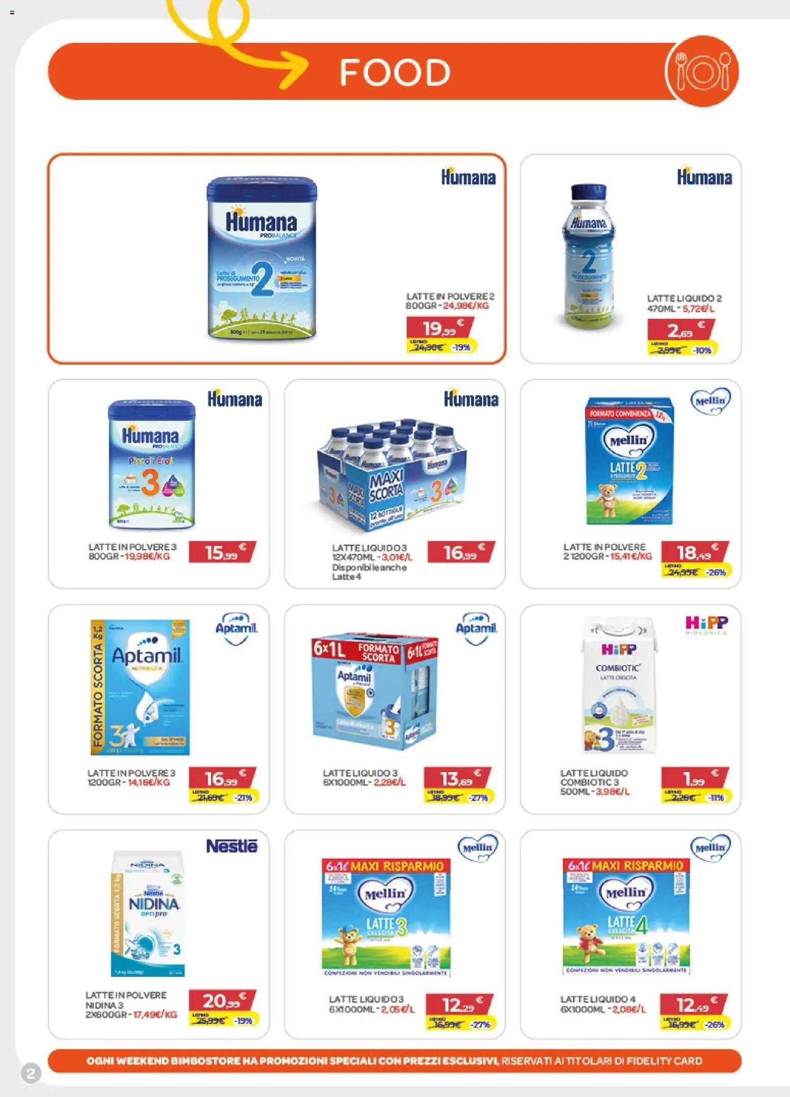 Bimbo store volantino