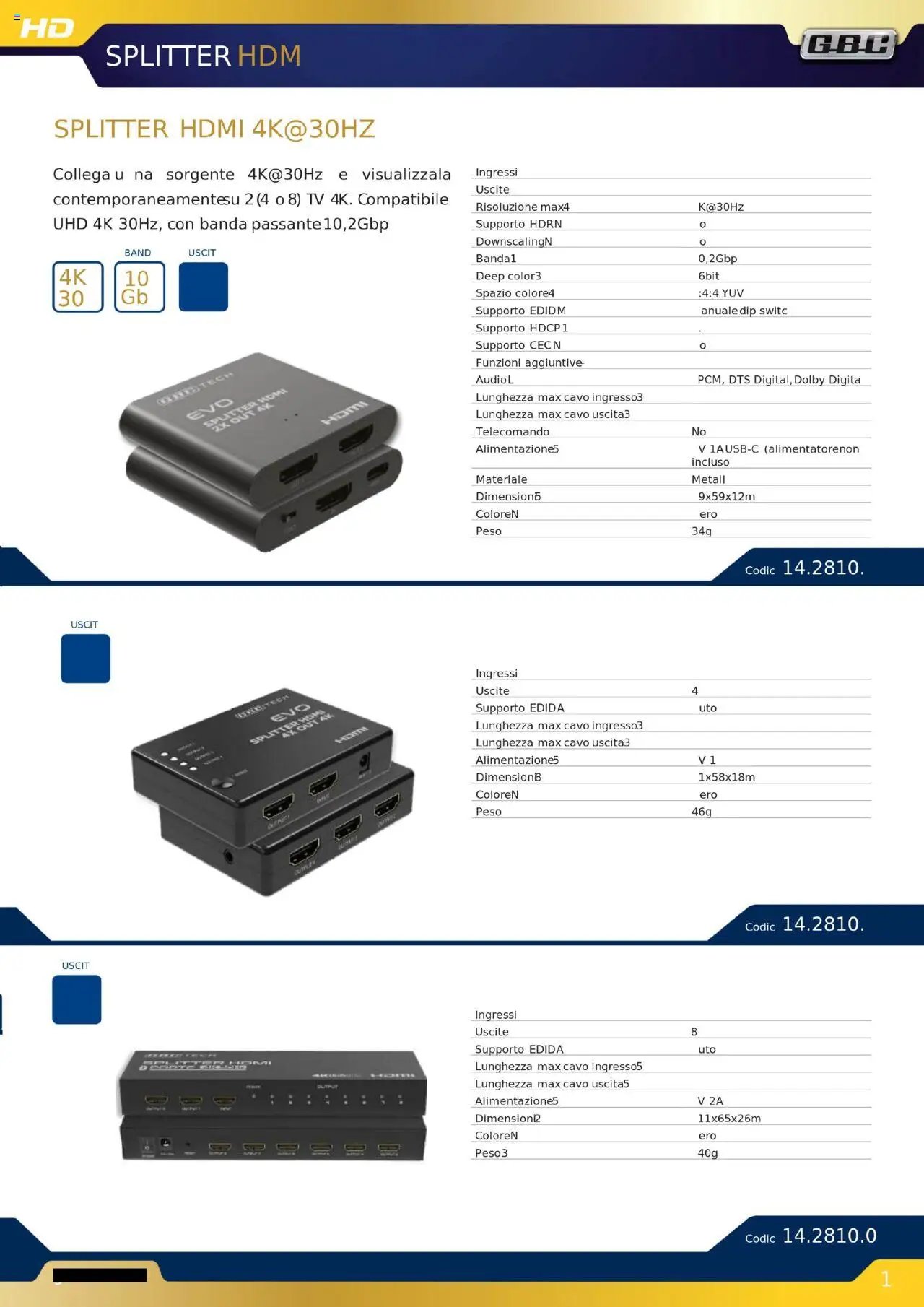 GBC Audio Video catalogo (2025-10-16 - 2025-12-31)