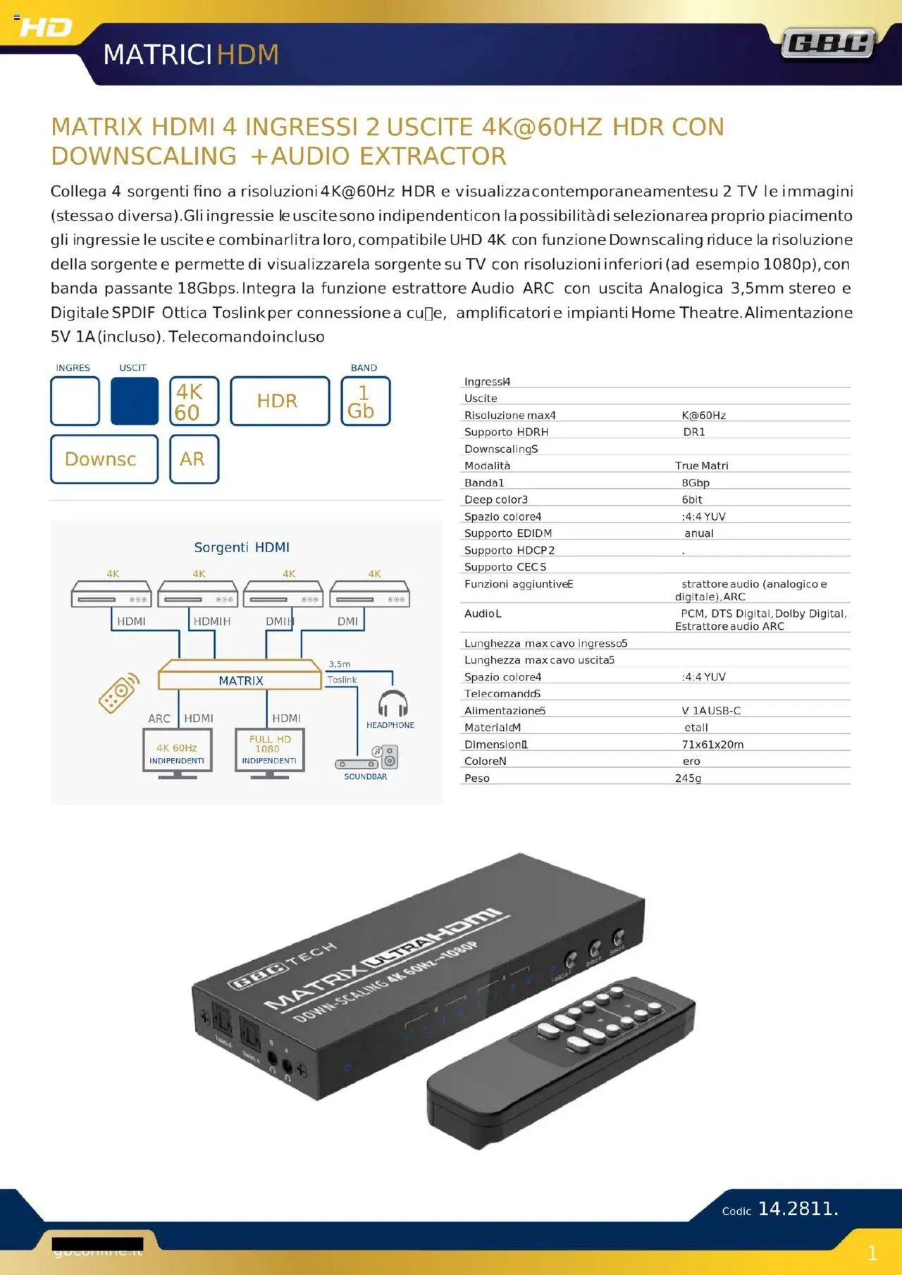 GBC Audio Video catalogo (2025-10-16 - 2025-12-31)