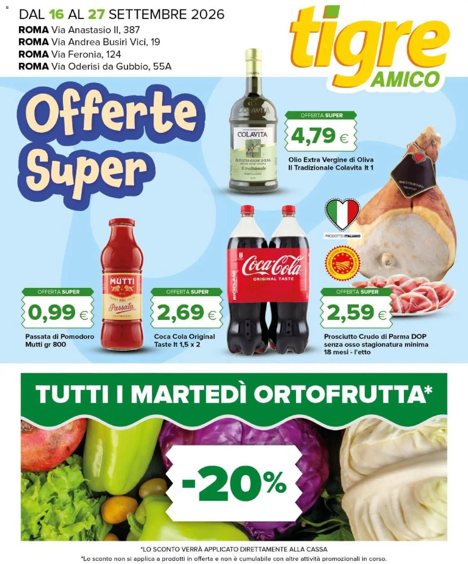Tigre volantino Amico Lazio