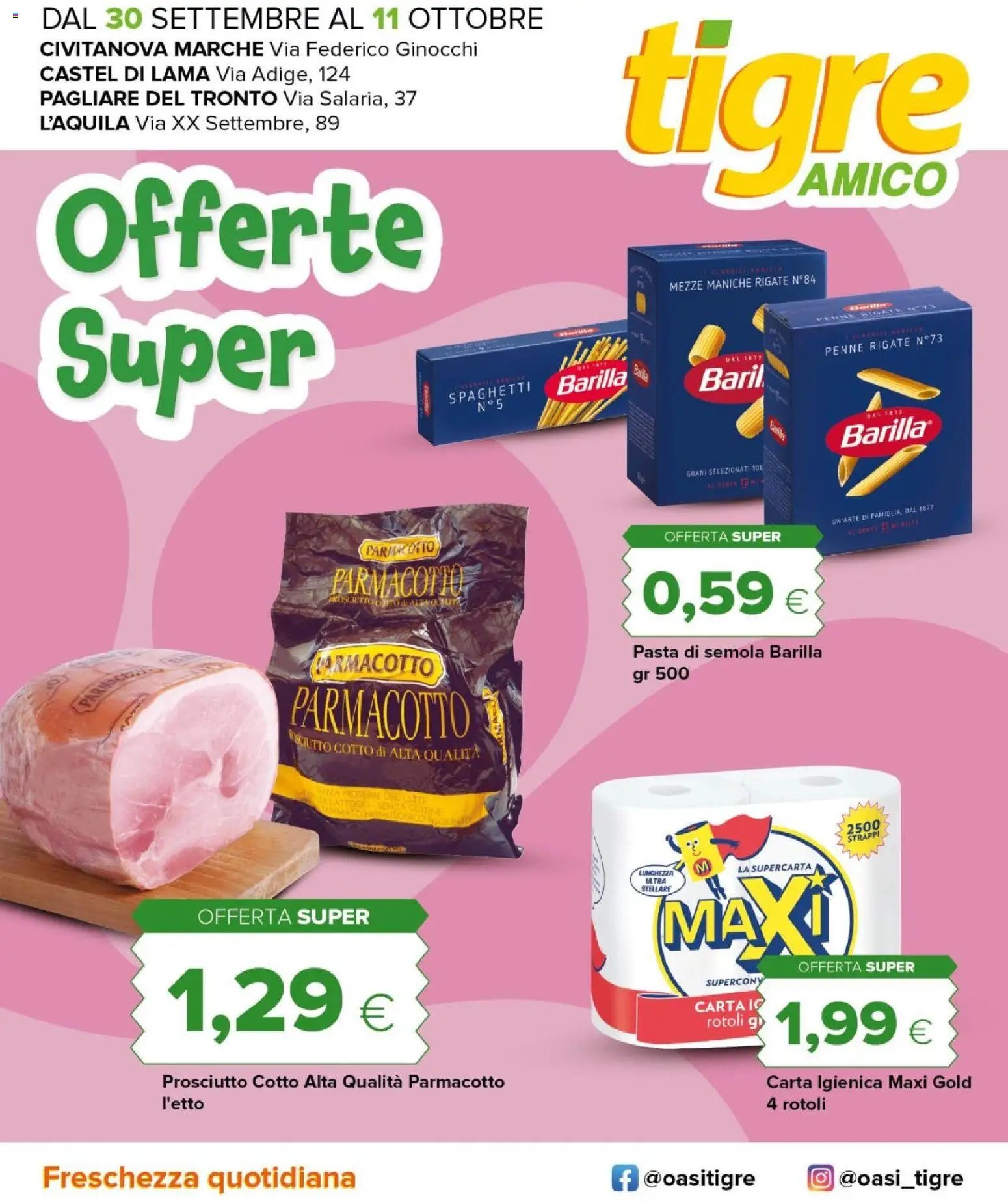 Tigre volantino Amico super