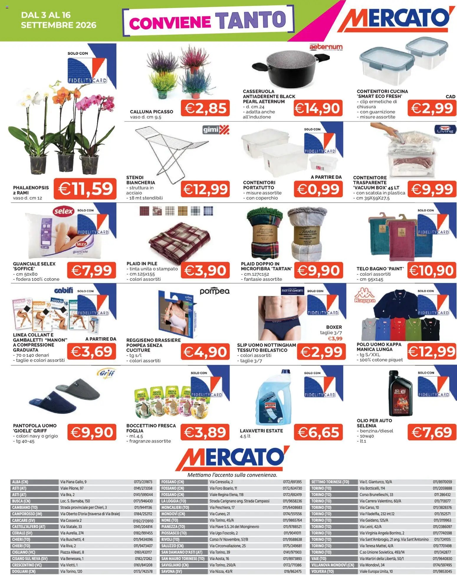 Mercatò volantino Conviene Tanto