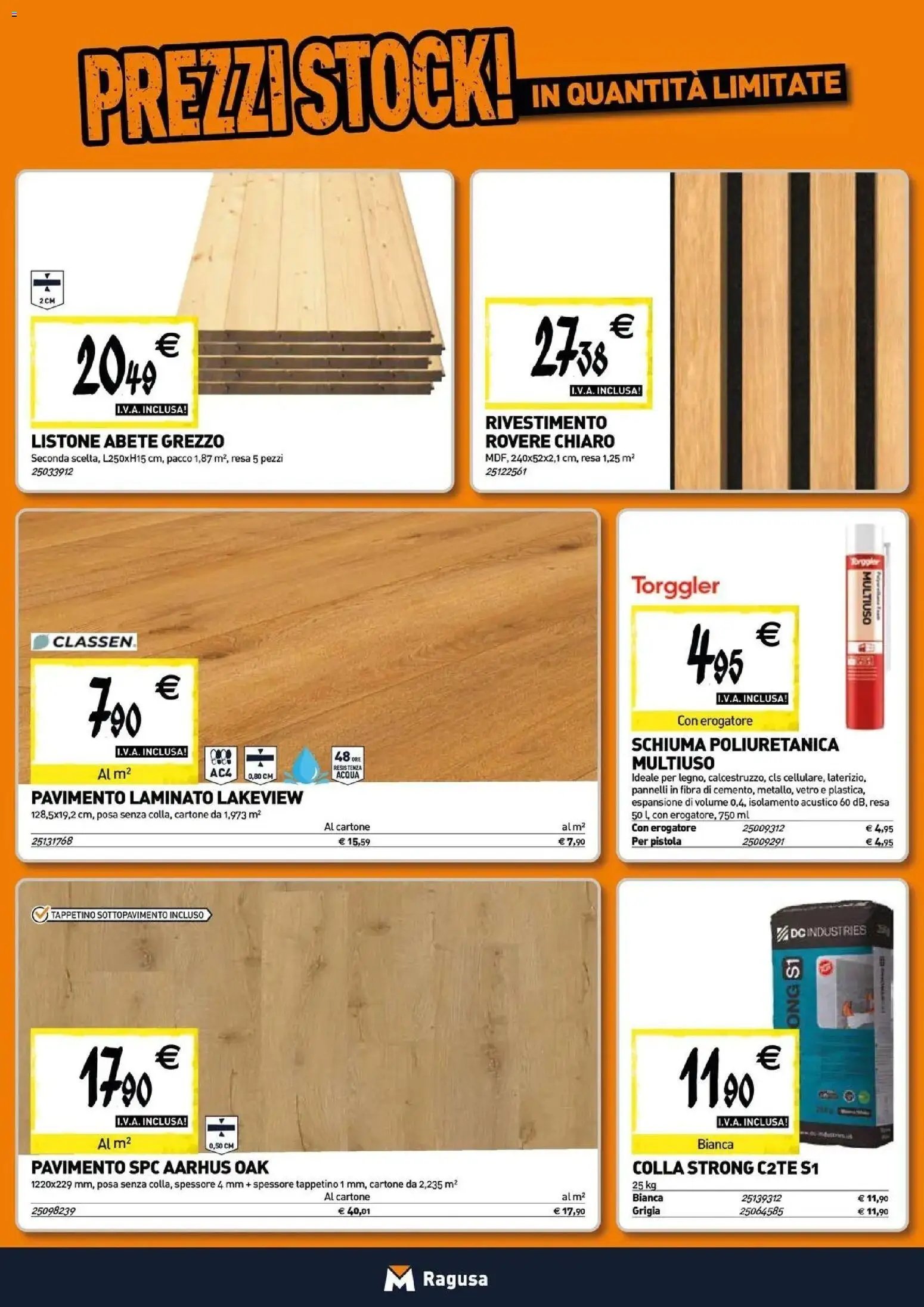 TECNOMAT - Straordinari prezzi stock!