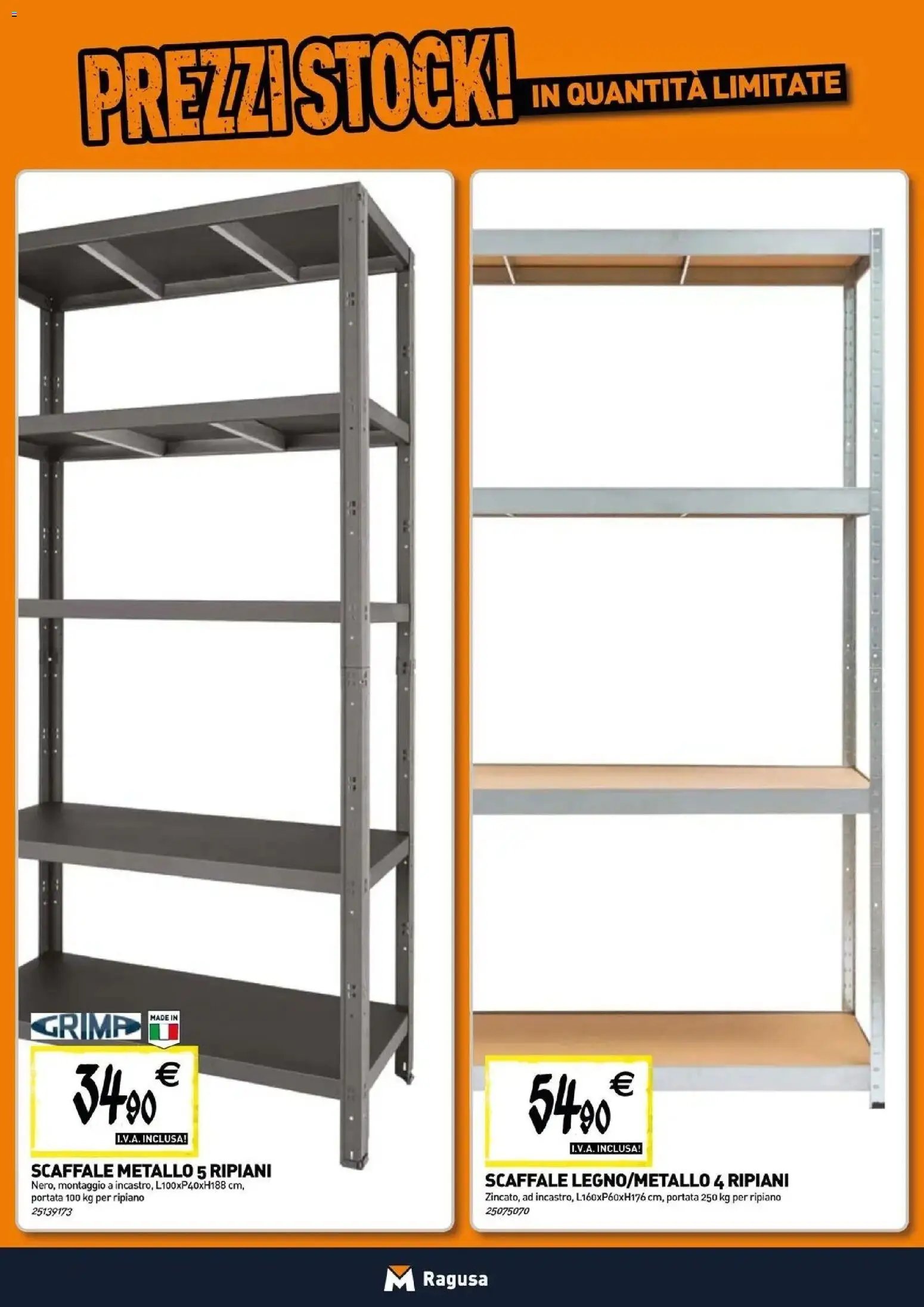TECNOMAT - Straordinari prezzi stock!