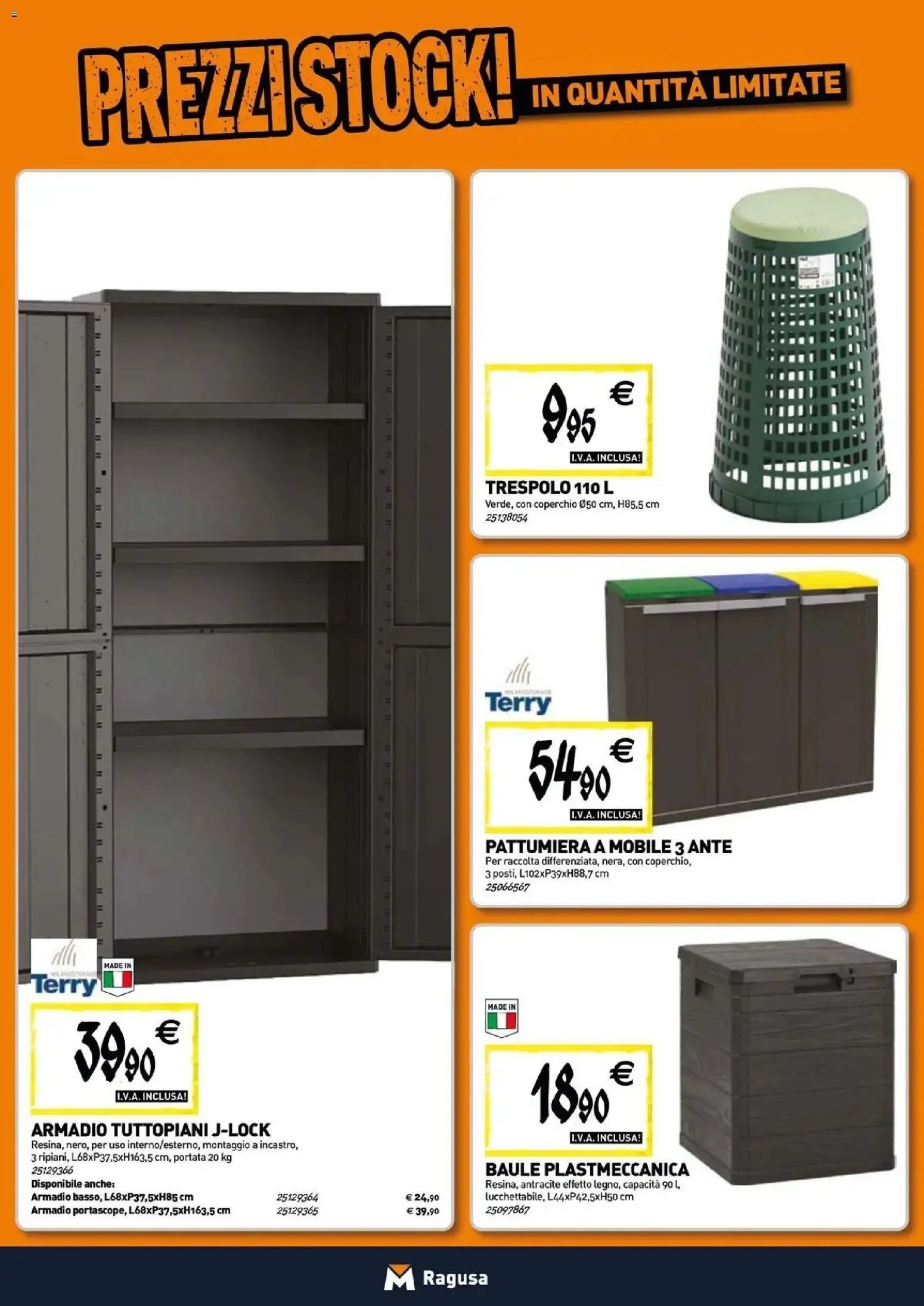 TECNOMAT - Straordinari prezzi stock!