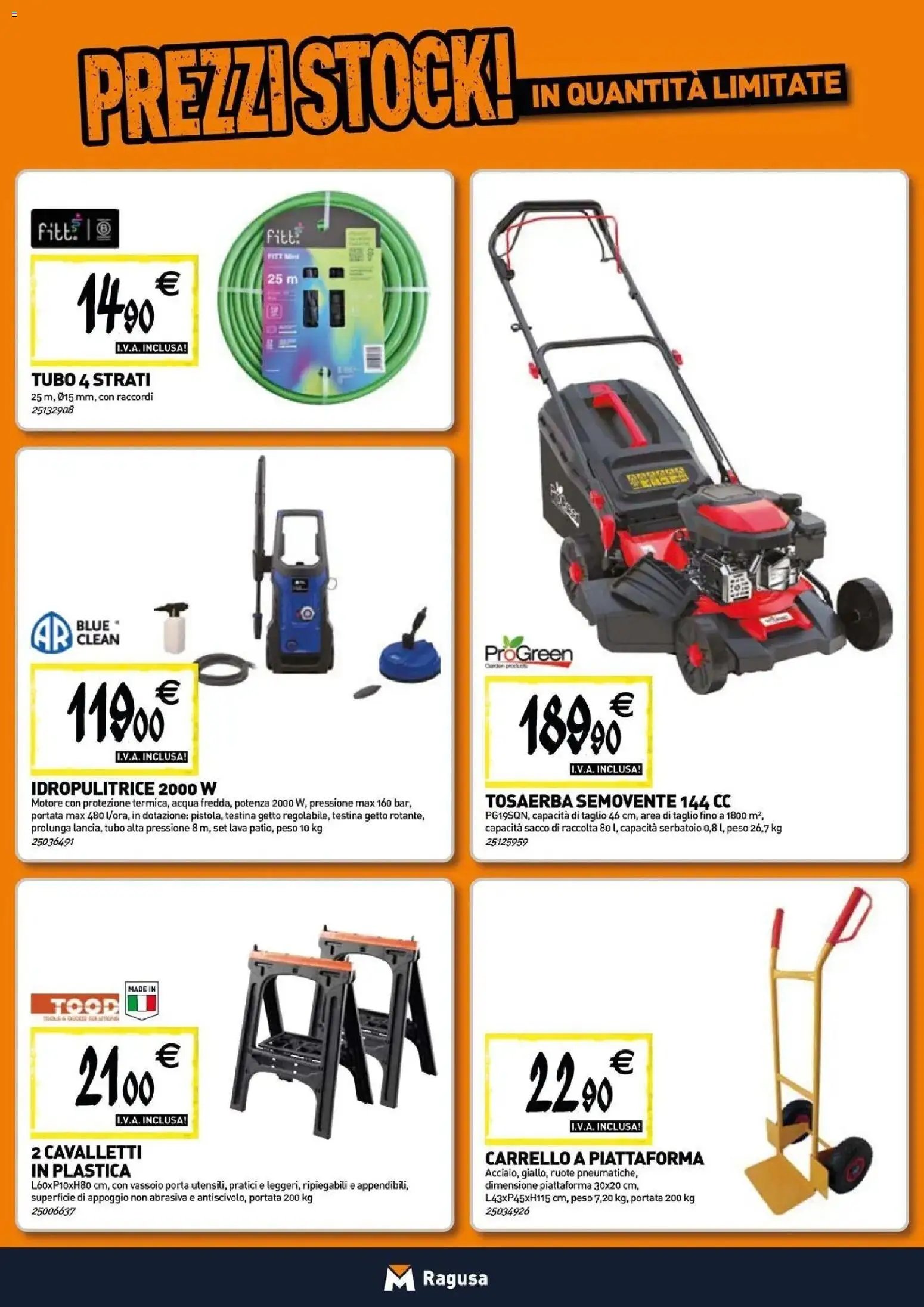 TECNOMAT - Straordinari prezzi stock!