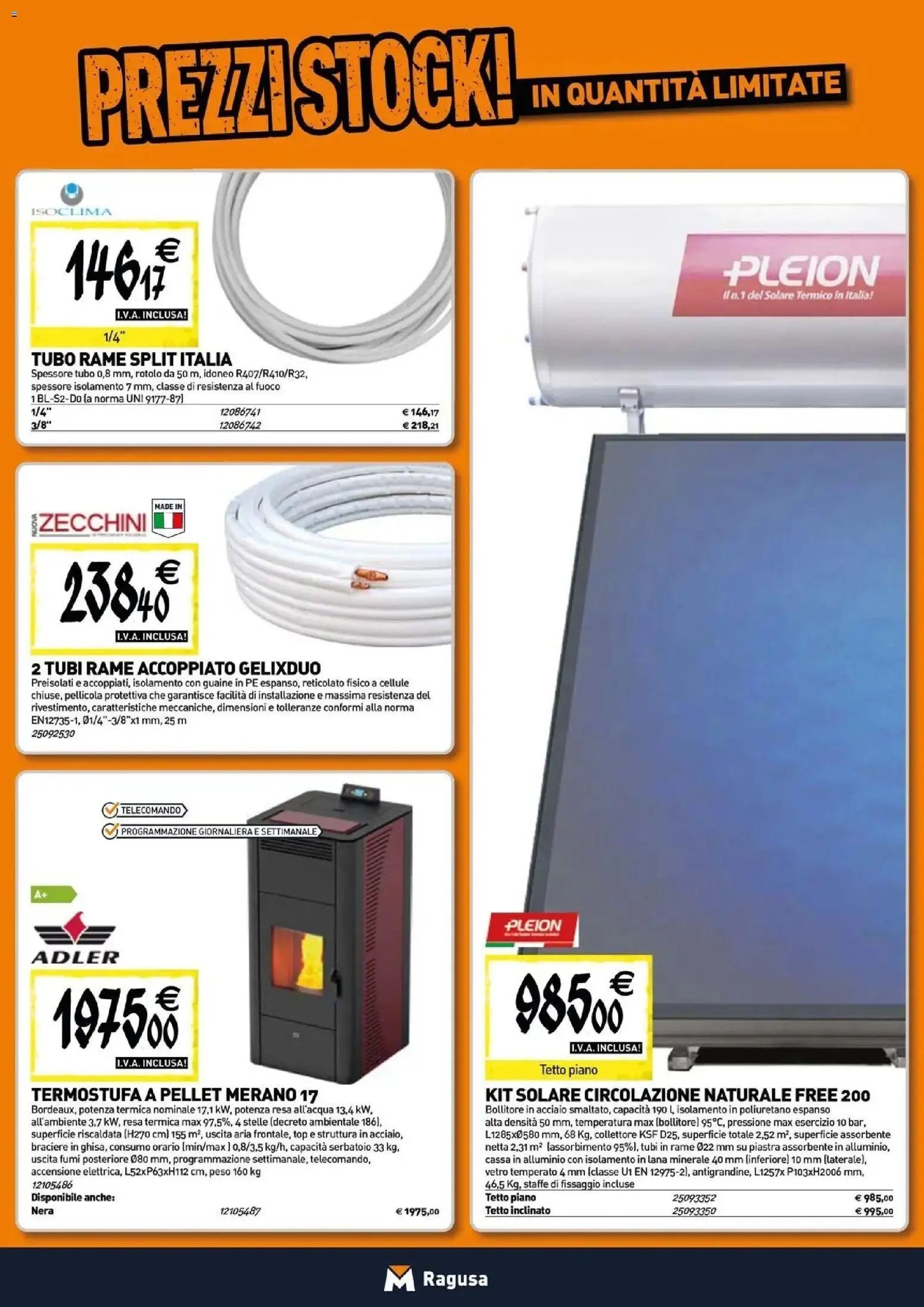 TECNOMAT - Straordinari prezzi stock!
