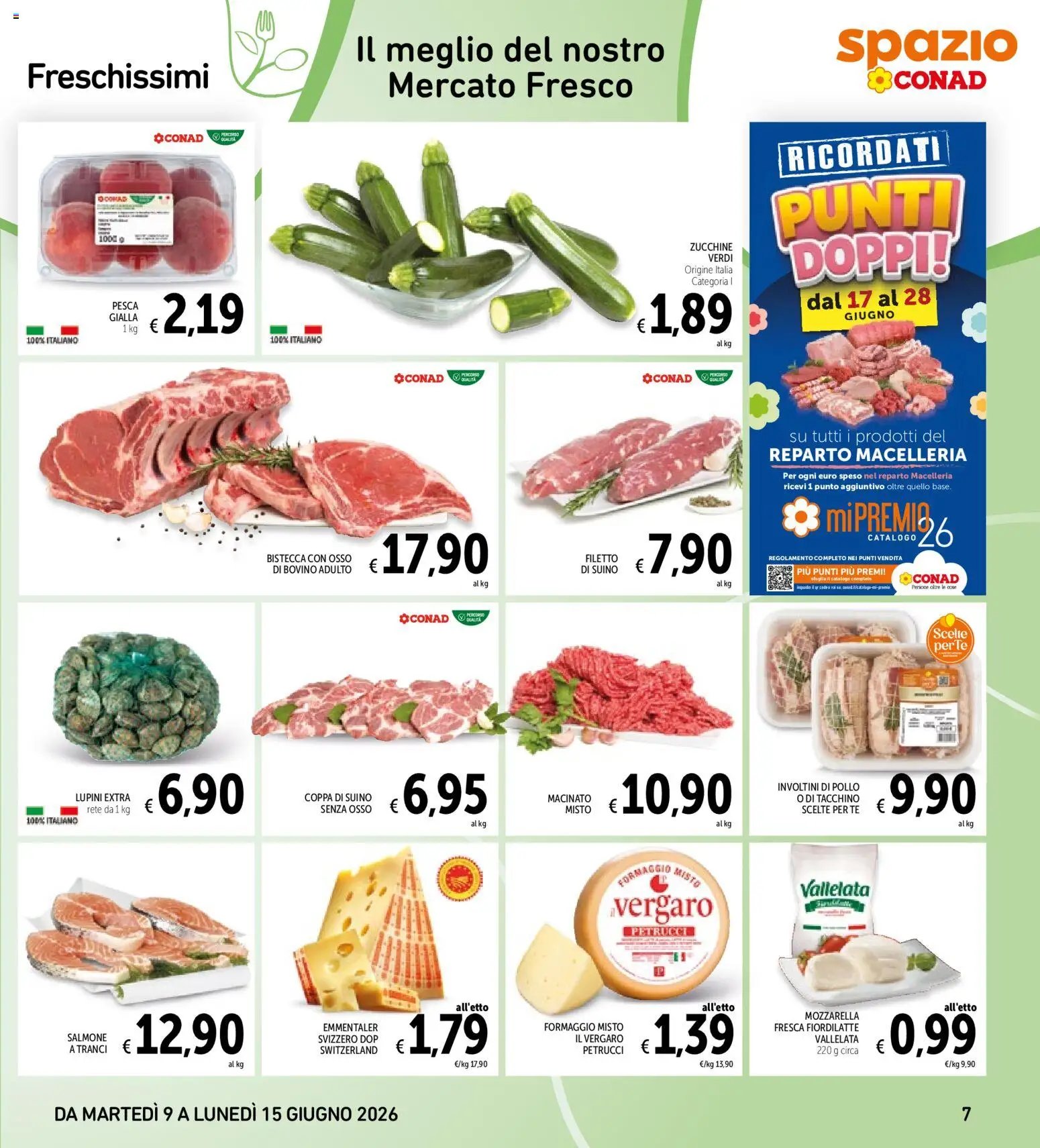 Spazio Conad volantino Prendi 3, paghi 2
