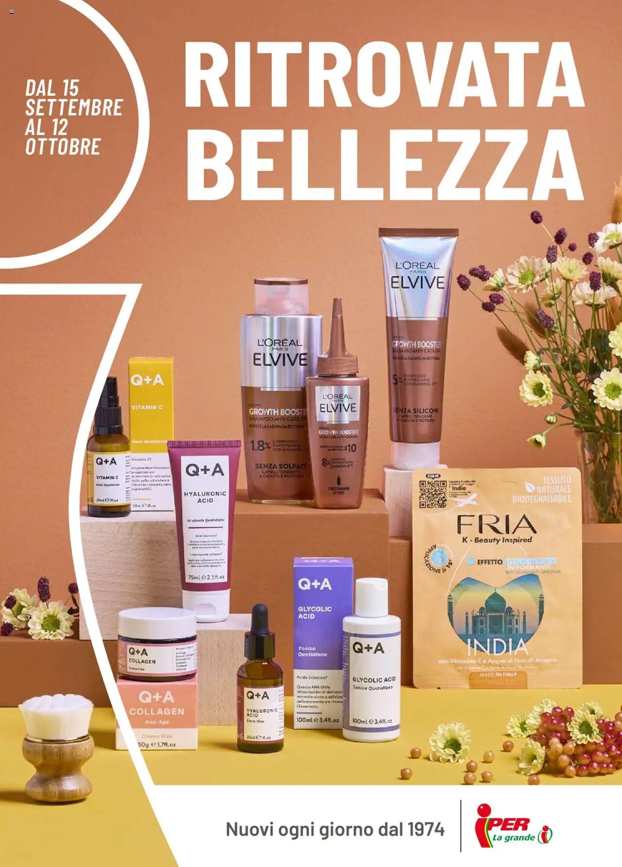 Iper - Volantino RITROVATA BELLEZZA (2025-09-15 - 2025-10-12)