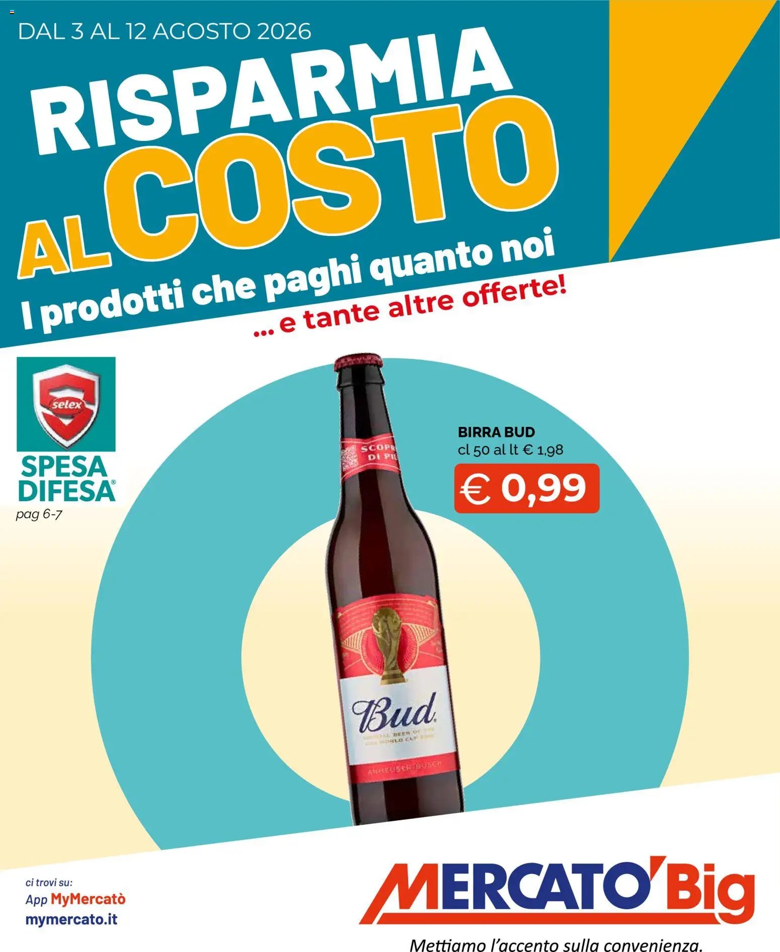 Mercatò volantino Big