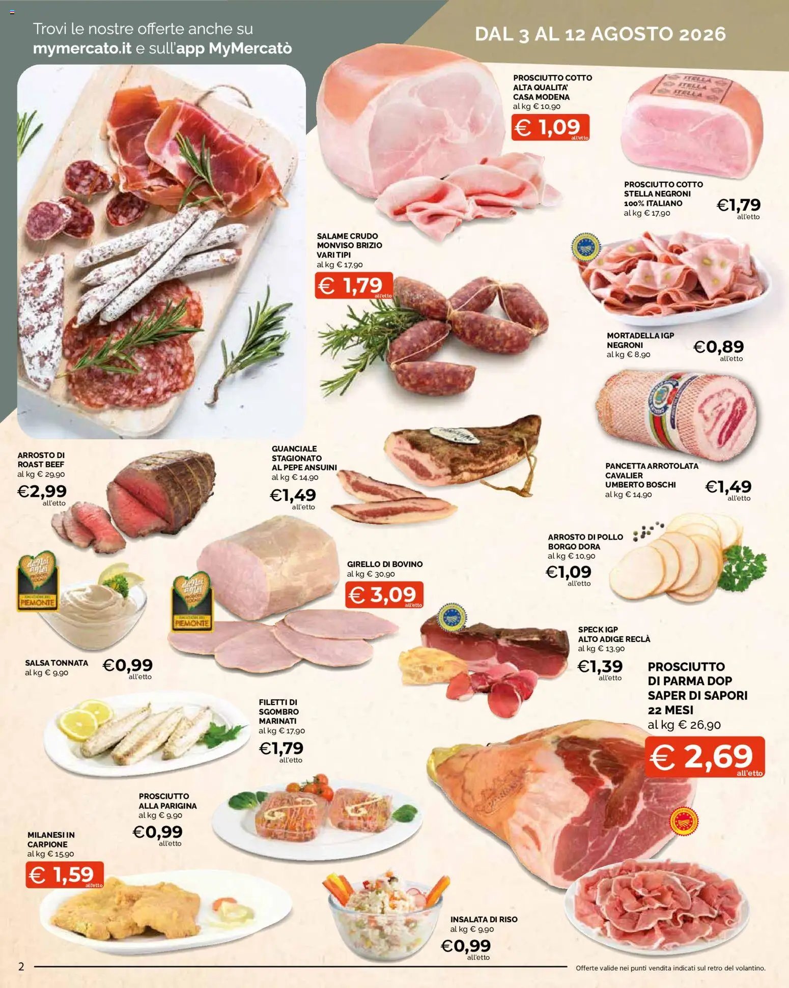 Mercatò volantino Big