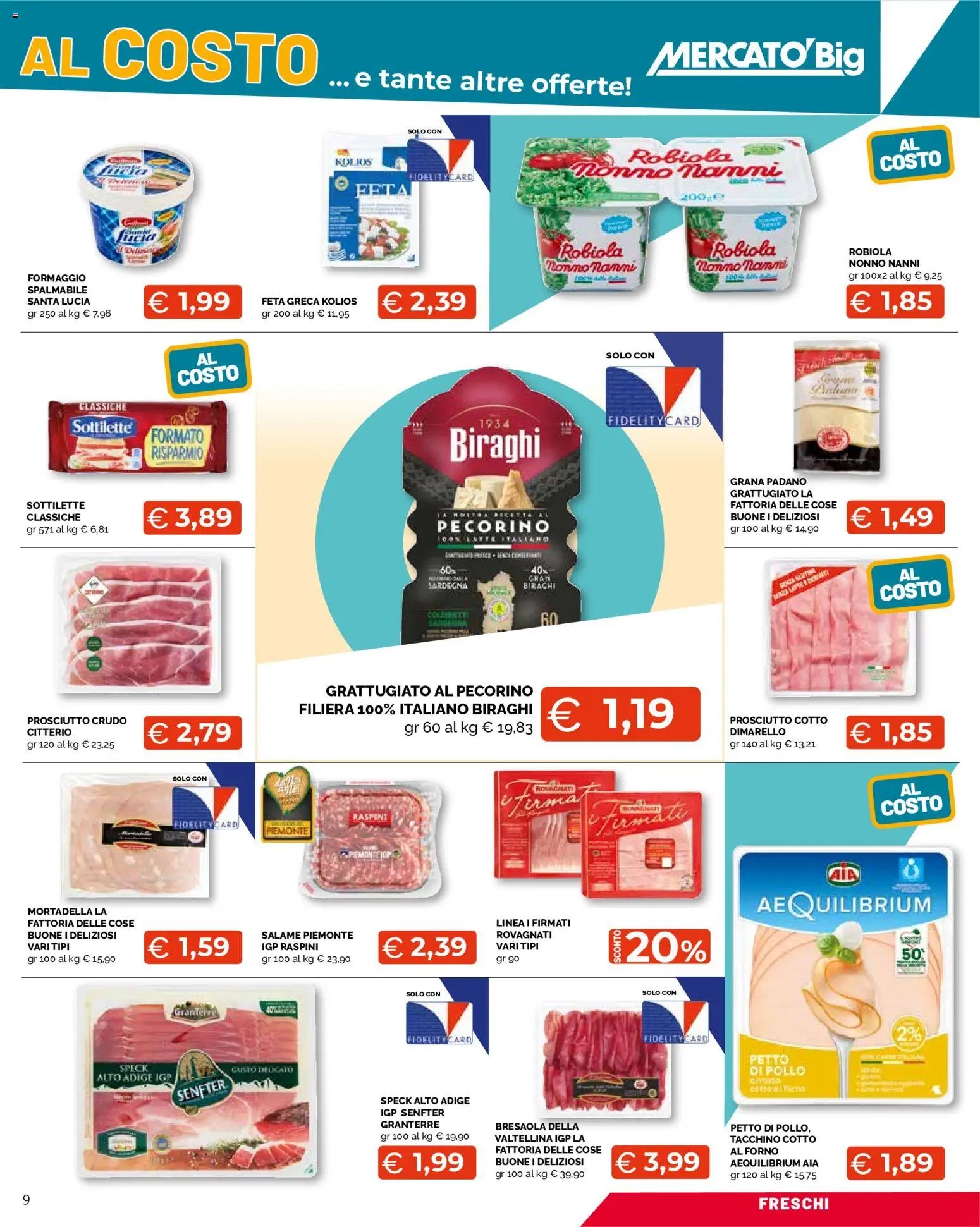 Mercatò volantino Big