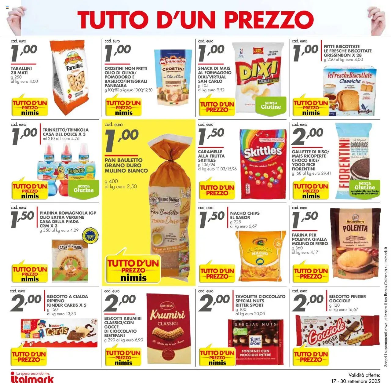 Volantino Italmark (2025-09-17 - 2025-09-30)