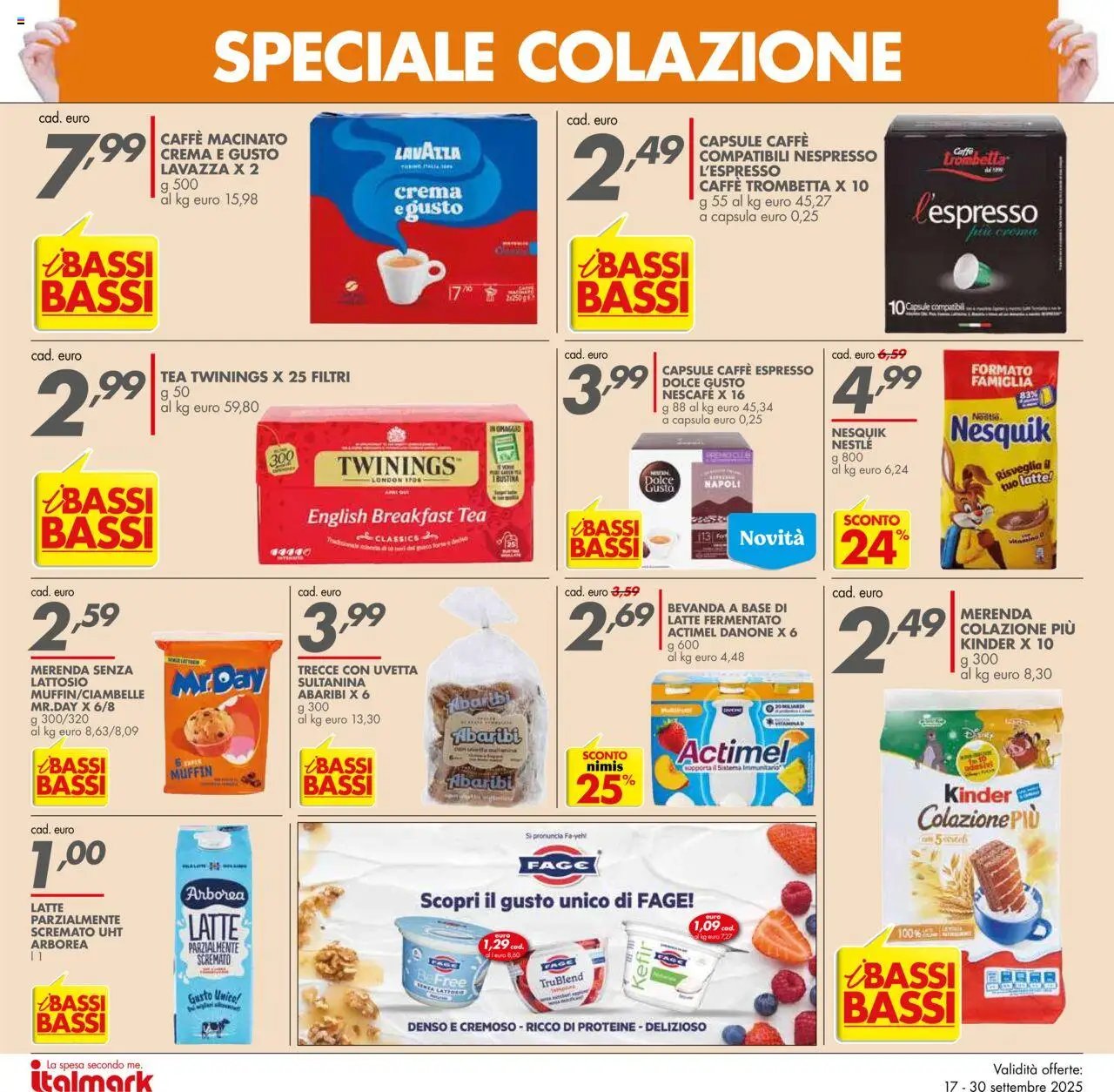 Volantino Italmark (2025-09-17 - 2025-09-30)