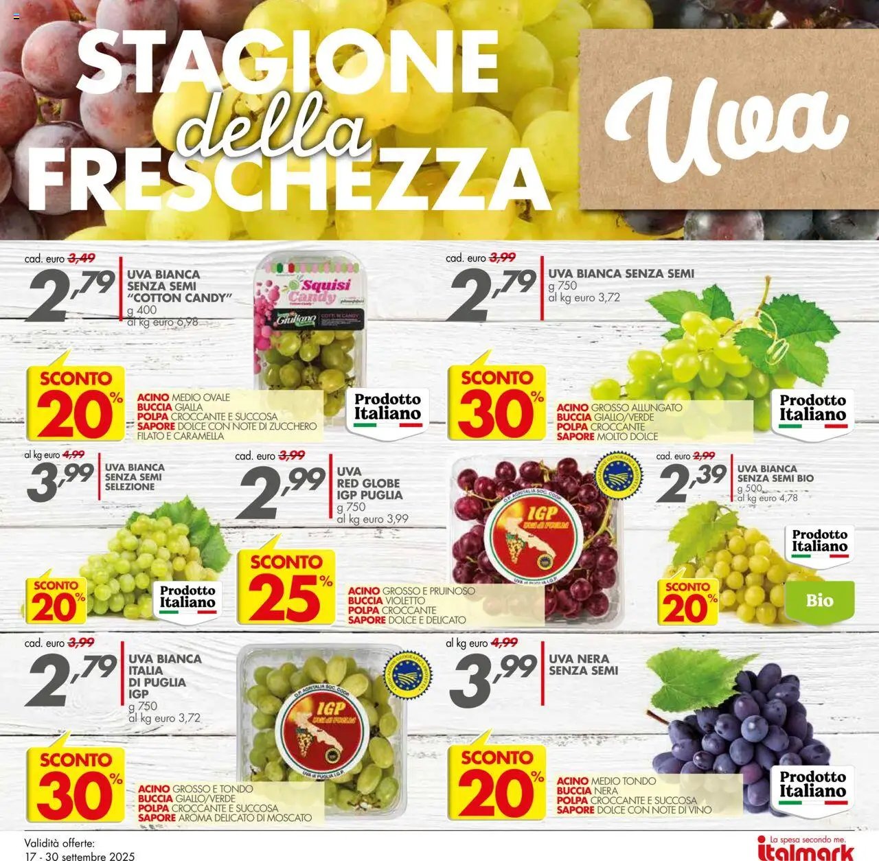 Volantino Italmark (2025-09-17 - 2025-09-30)