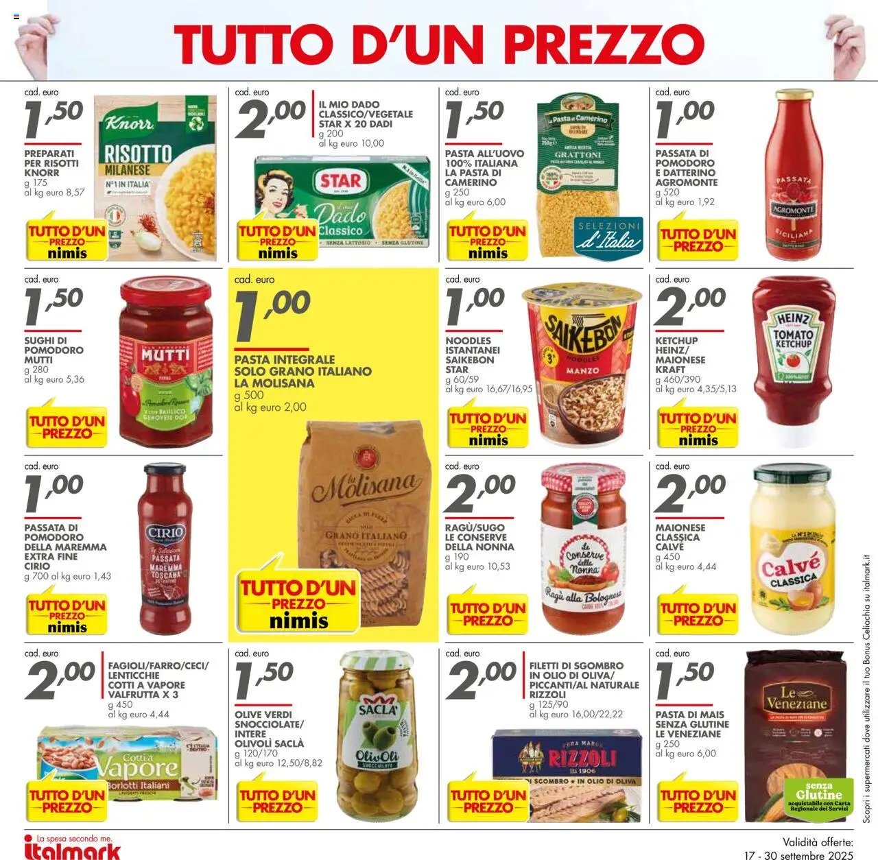 Volantino Italmark (2025-09-17 - 2025-09-30)