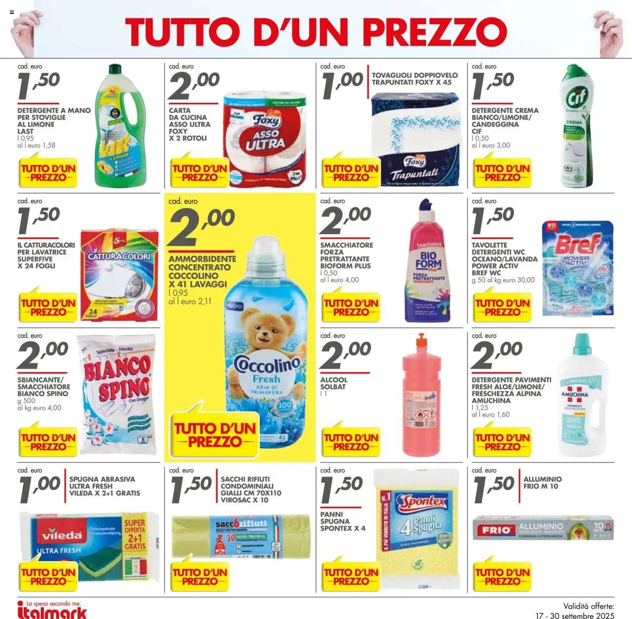Volantino Italmark (2025-09-17 - 2025-09-30)
