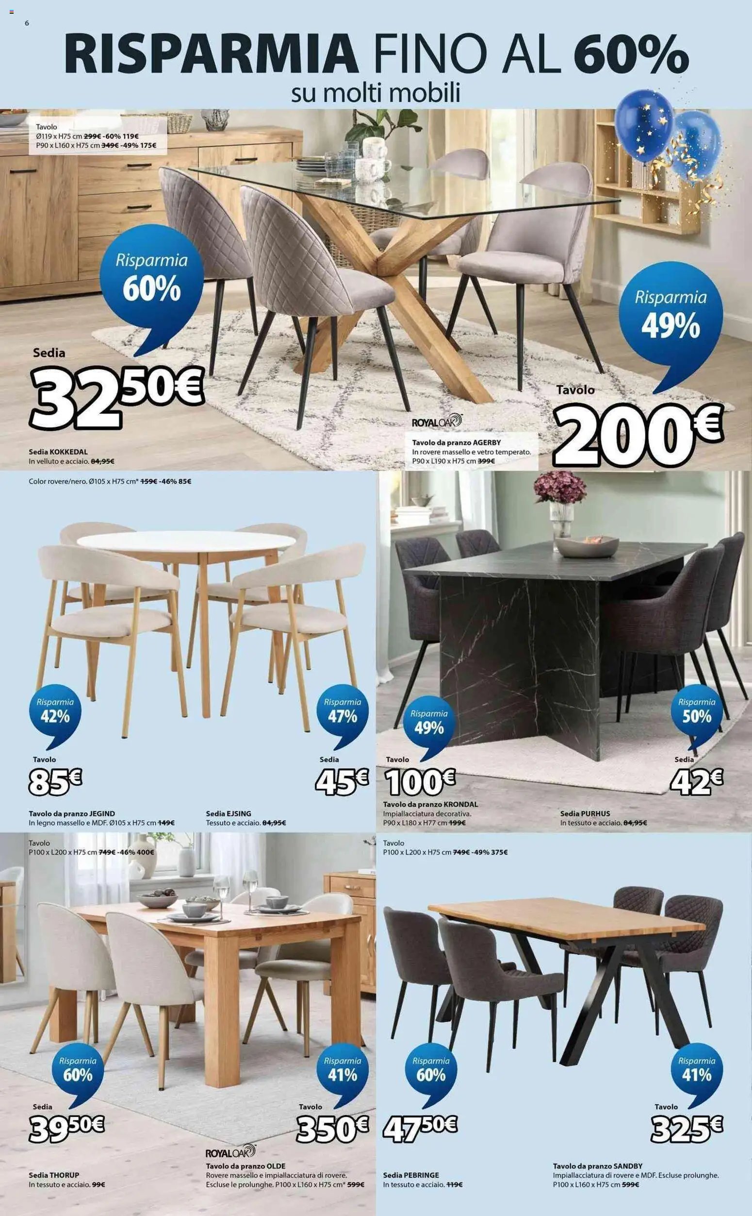 JYSK volantino Grande Apertura San Severo (2026-04-17 - 2026-04-22)