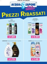Acqua e Sapone Prezzi Ribassati 2026 Cesar Spa catalogo (2026-01-01 - 2026-07-31)