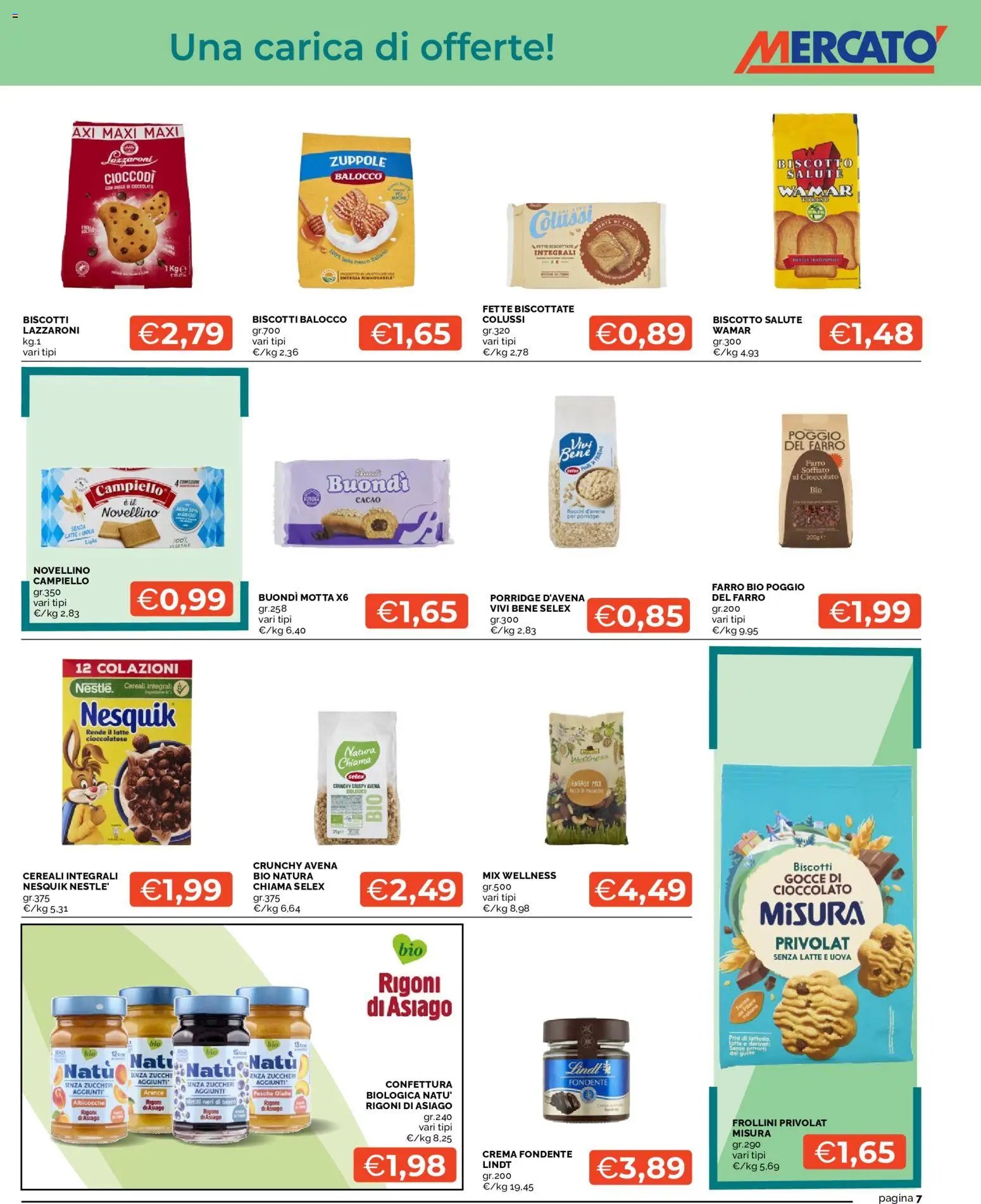 Mercatò volantino
