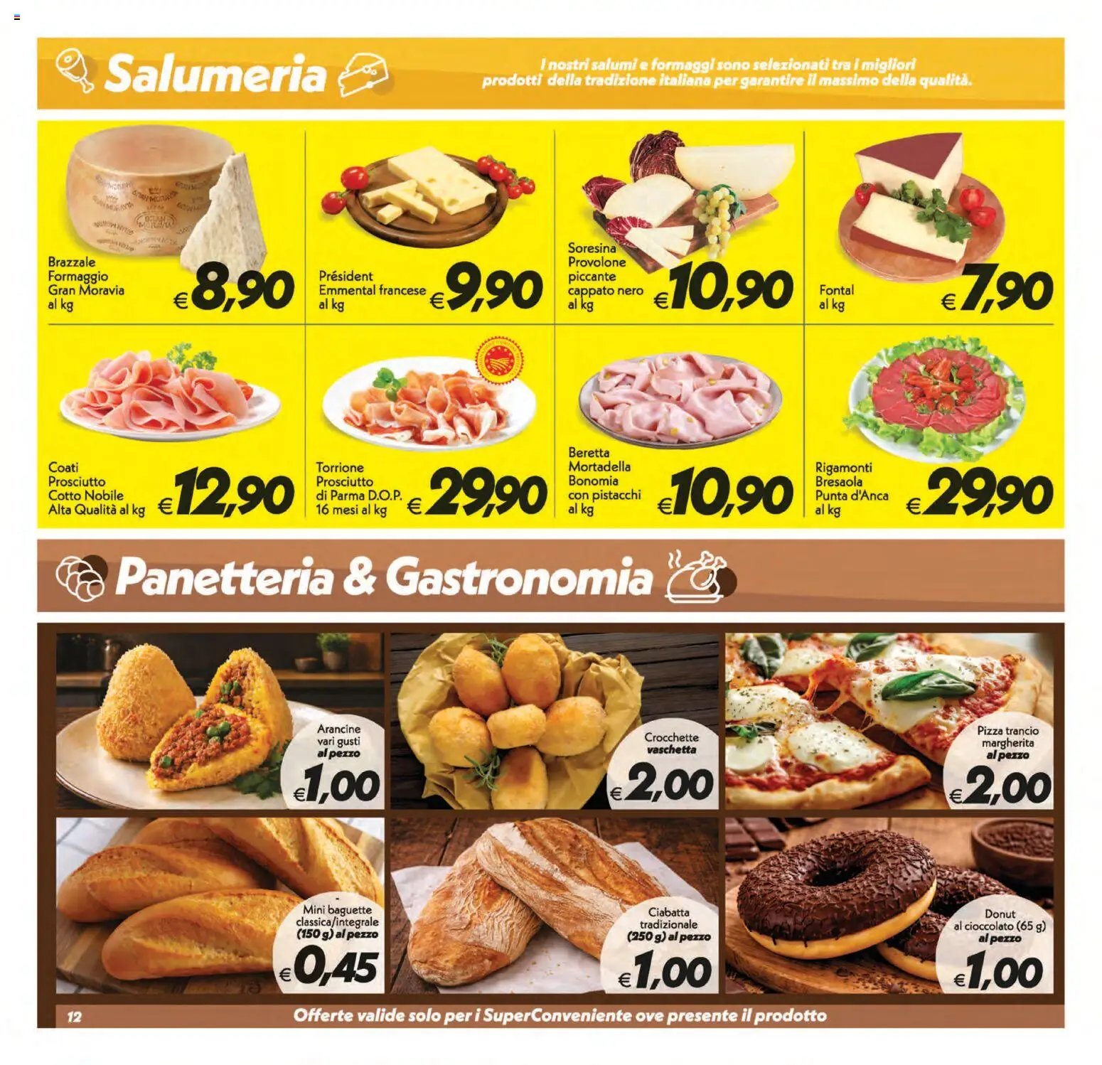 SuperConveniente volantino Gela, Vittoria