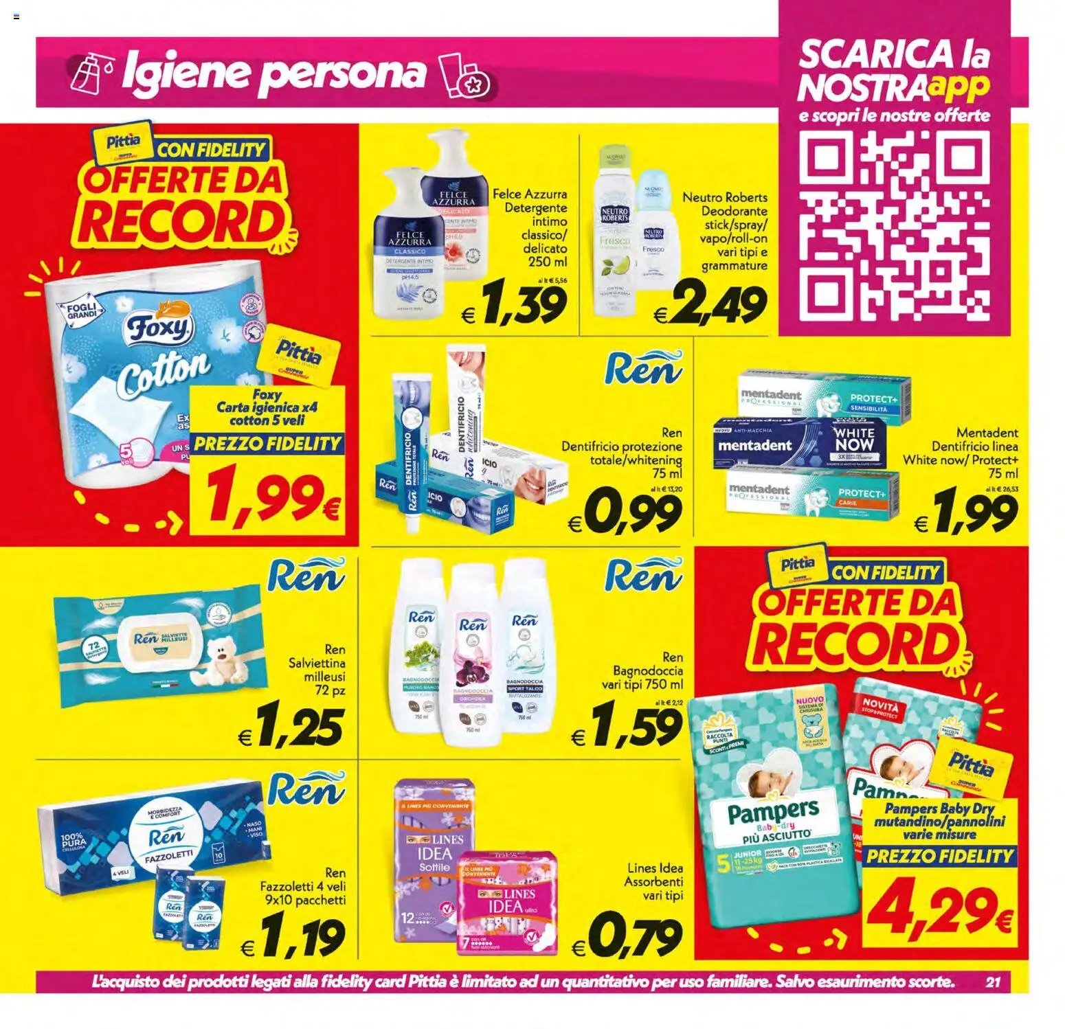 SuperConveniente volantino Gela, Vittoria