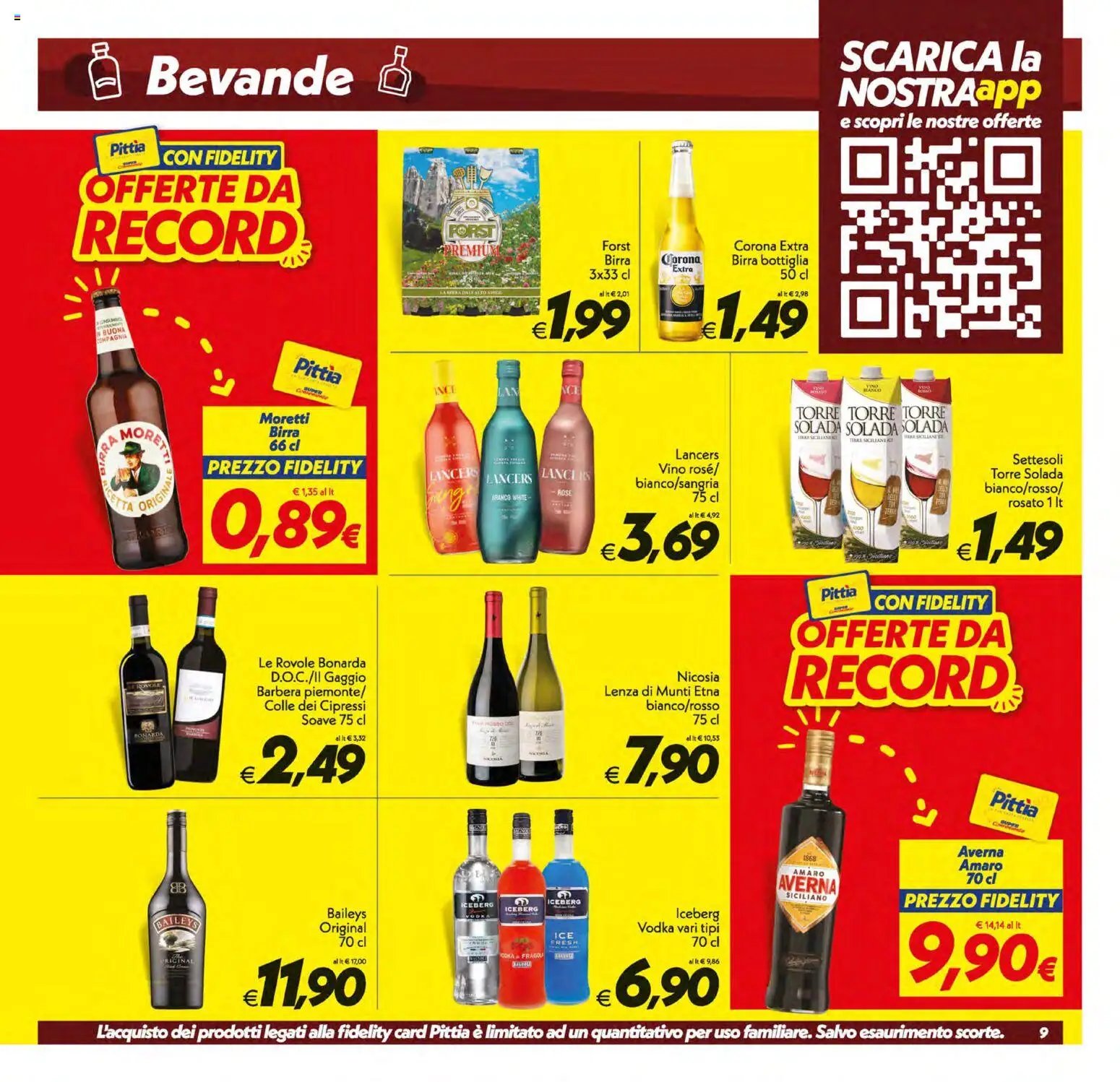 SuperConveniente volantino Gela, Vittoria