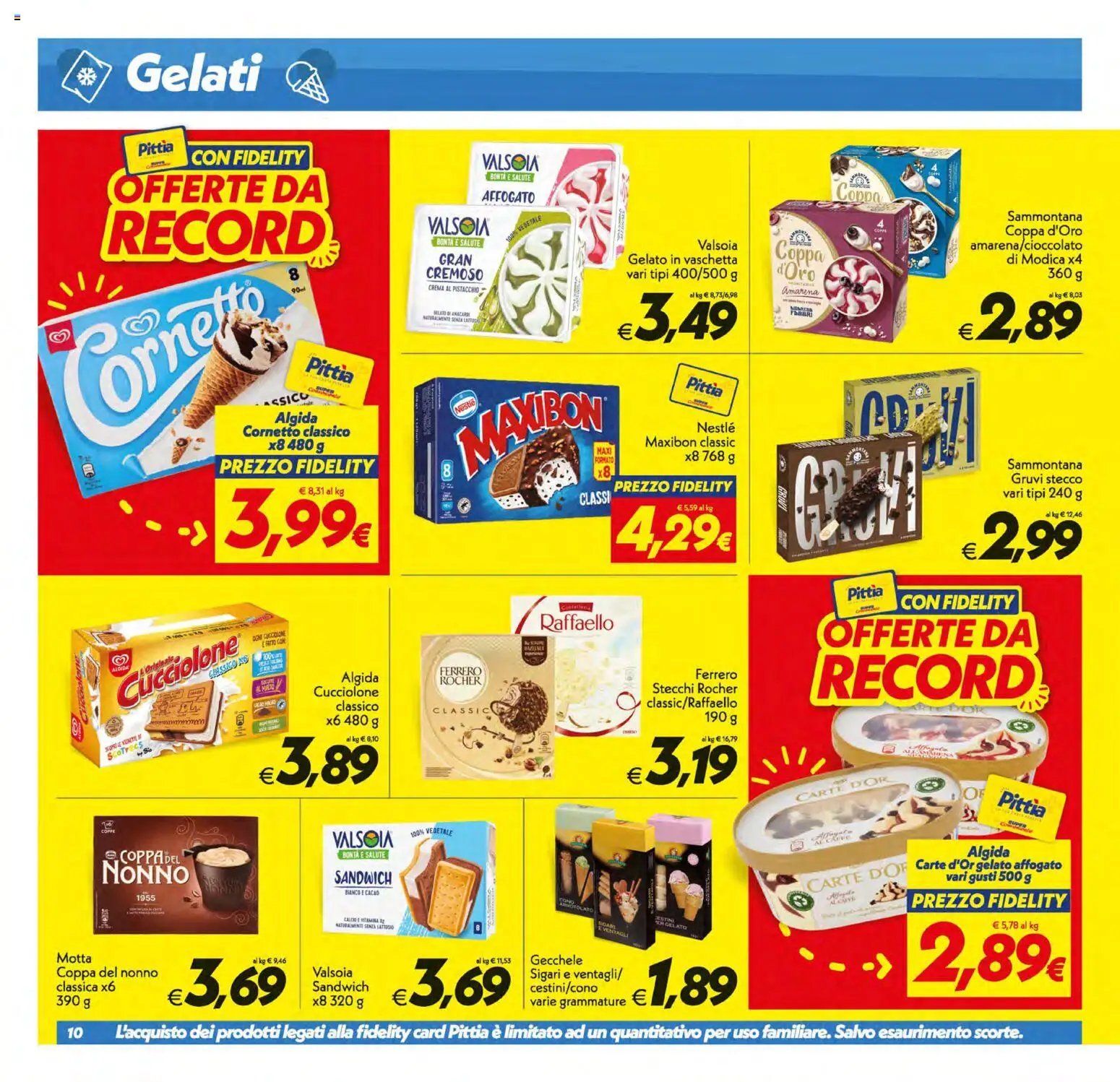 SuperConveniente volantino Gela, Vittoria
