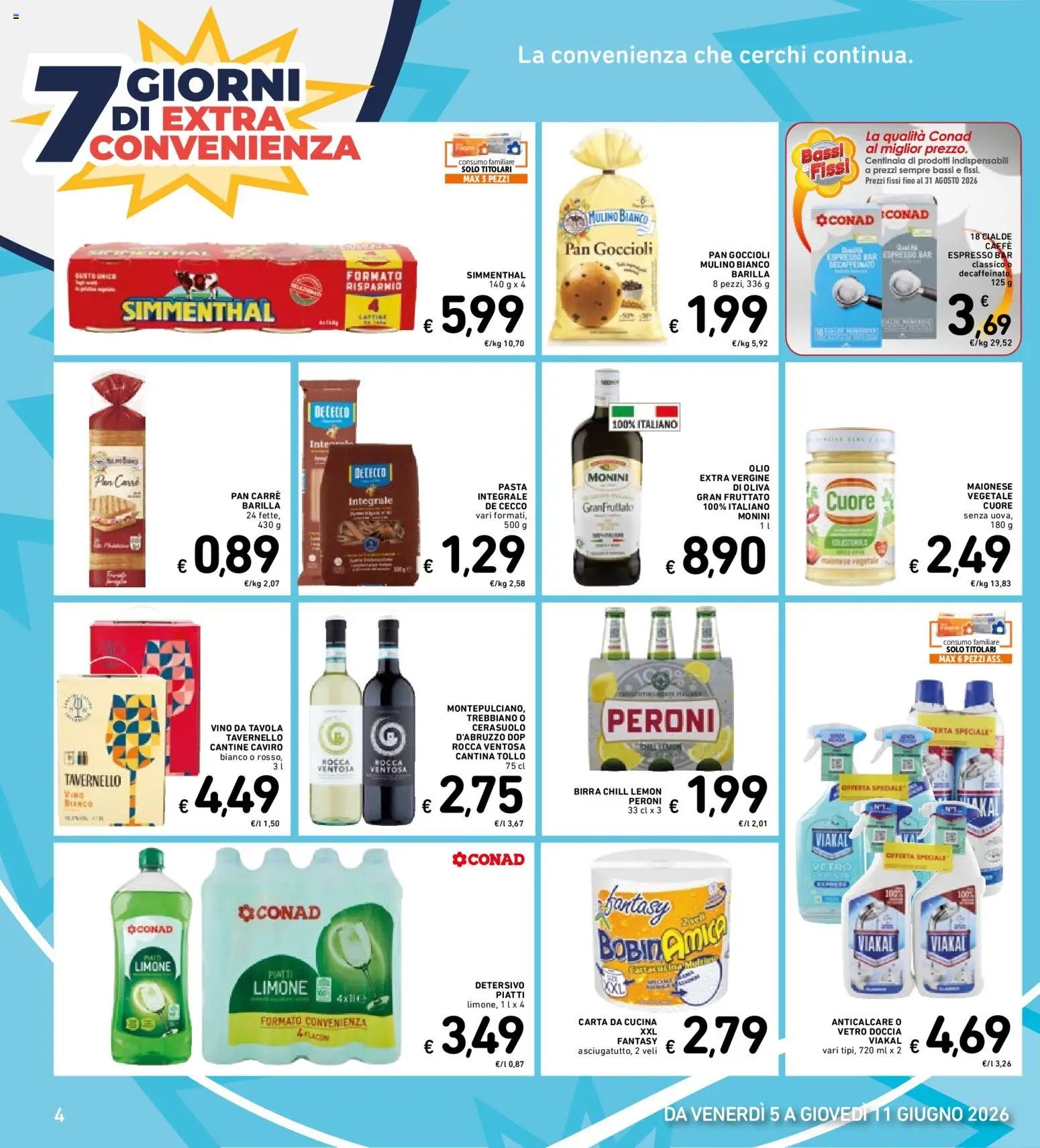 Spazio Conad volantino Extra Convenienza