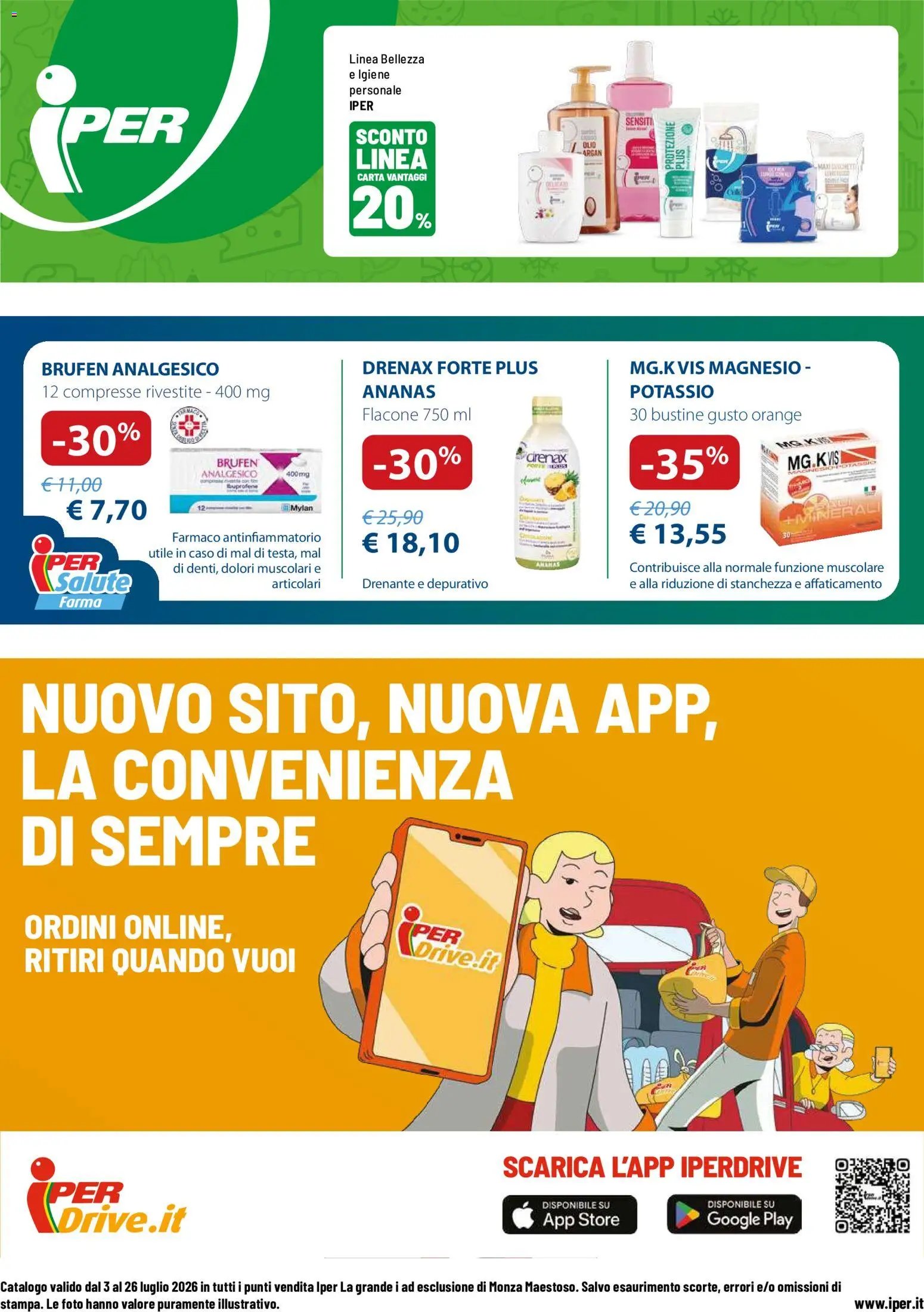 Iper volantino Bellezza D'Estate