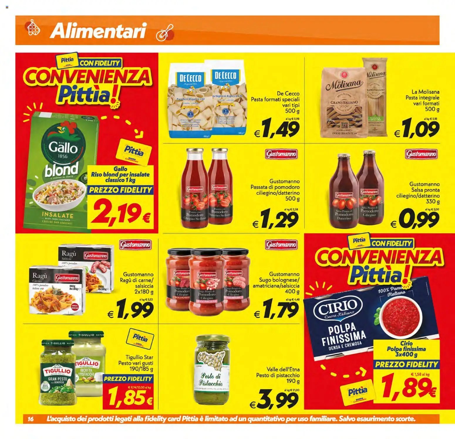 SuperConveniente volantino Gela, Vittoria