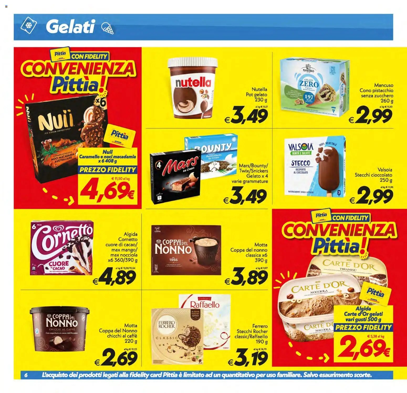 SuperConveniente volantino Gela, Vittoria