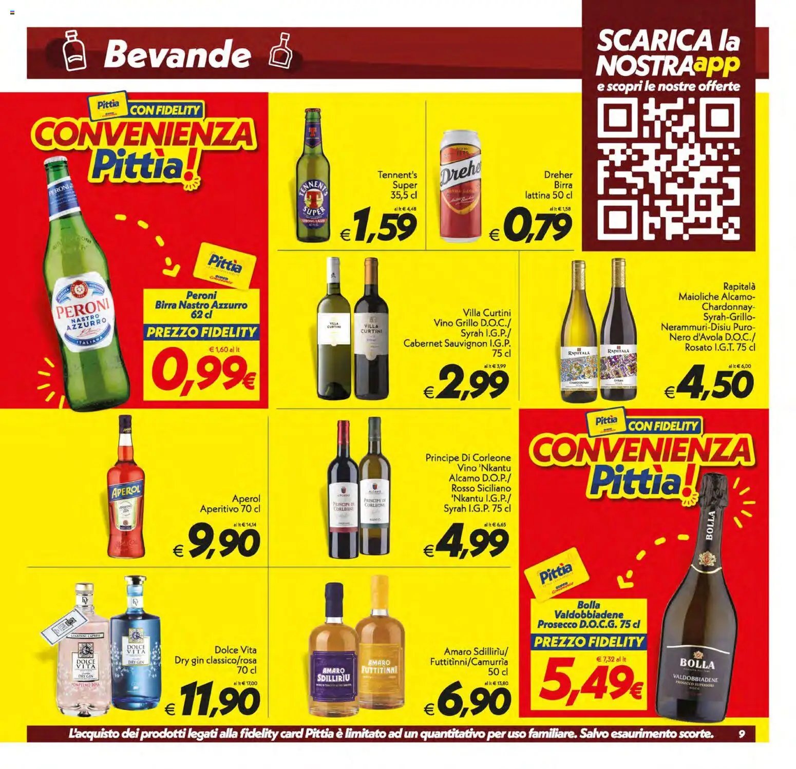 SuperConveniente volantino Gela, Vittoria