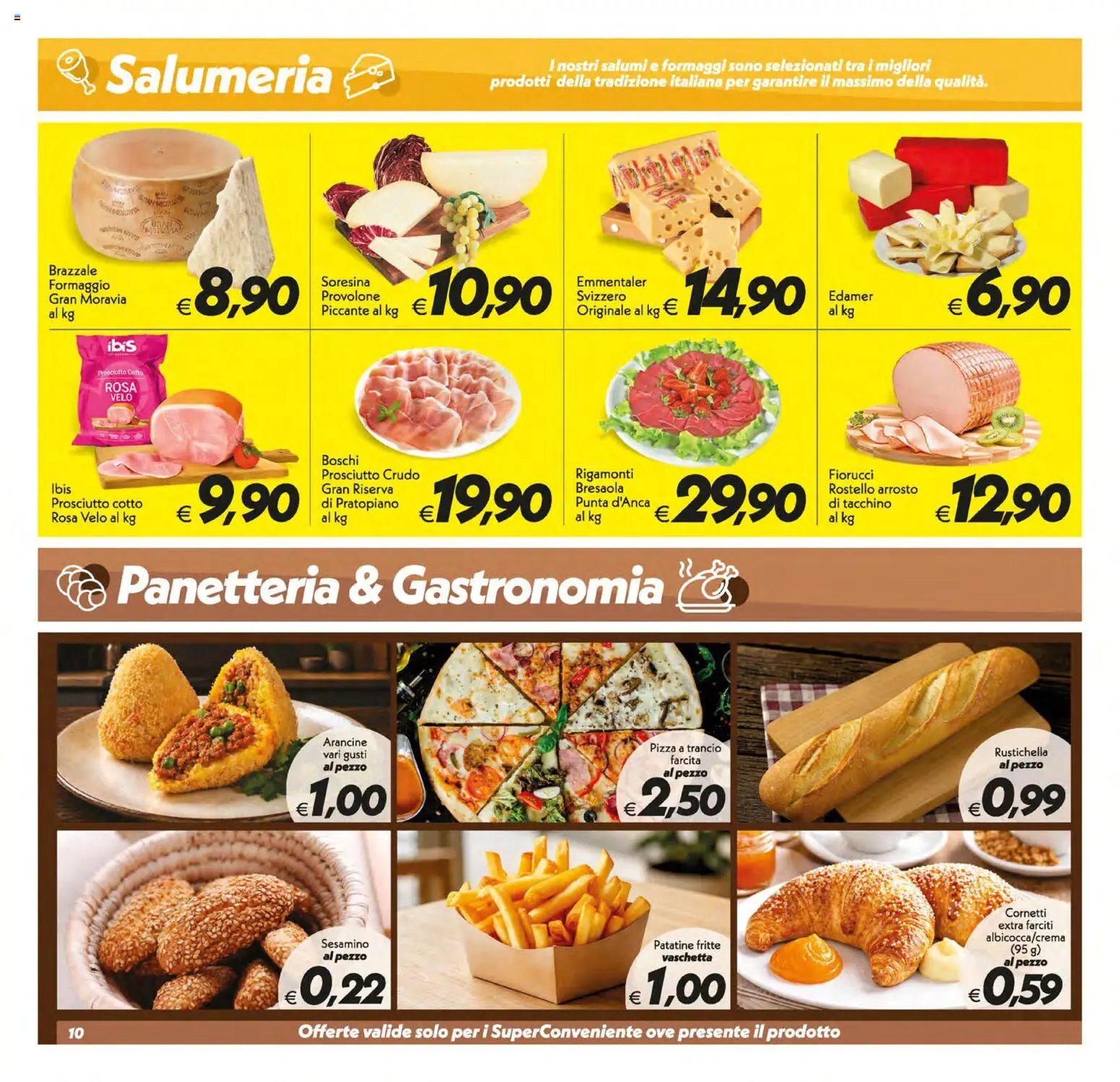 SuperConveniente volantino Gela, Vittoria