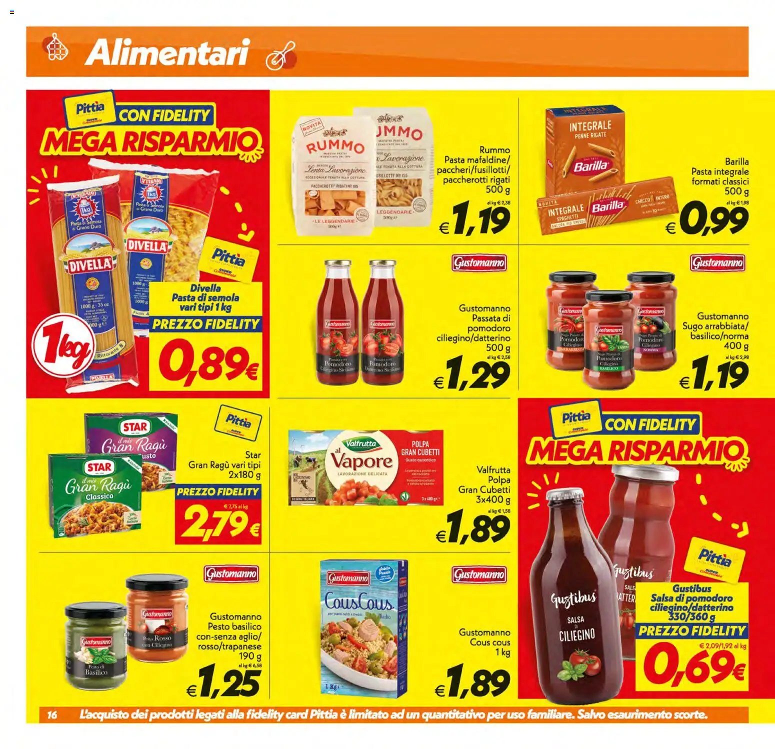 SuperConveniente volantino Gela, Vittoria