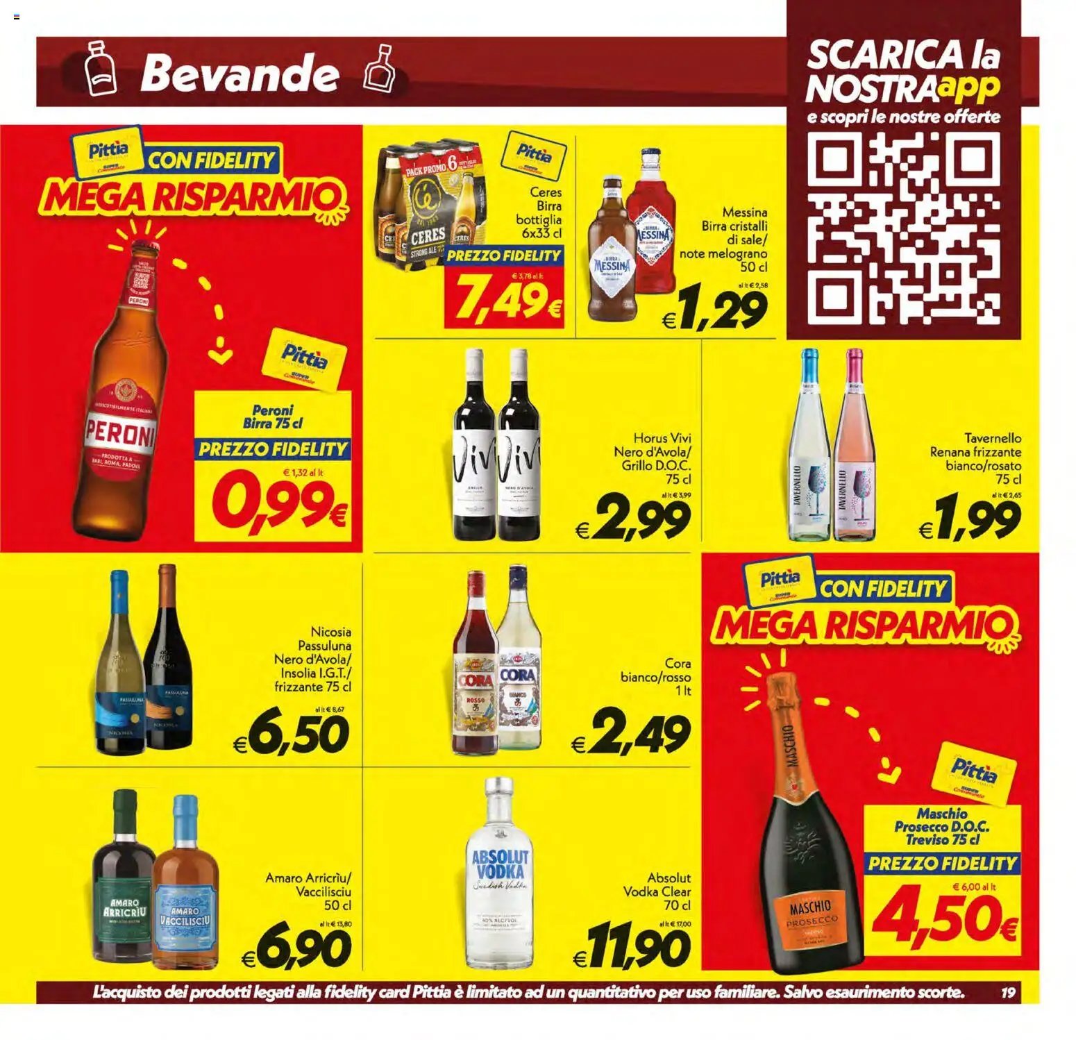SuperConveniente volantino Gela, Vittoria