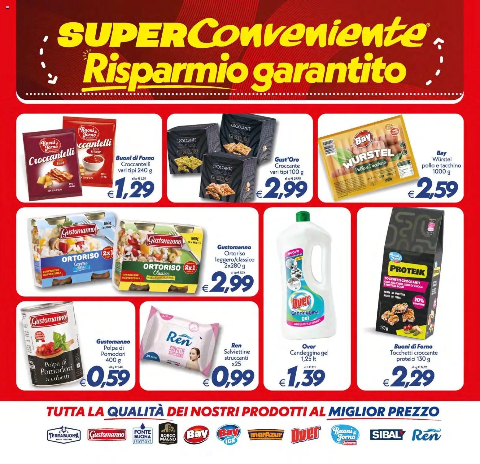 SuperConveniente volantino Gela, Vittoria