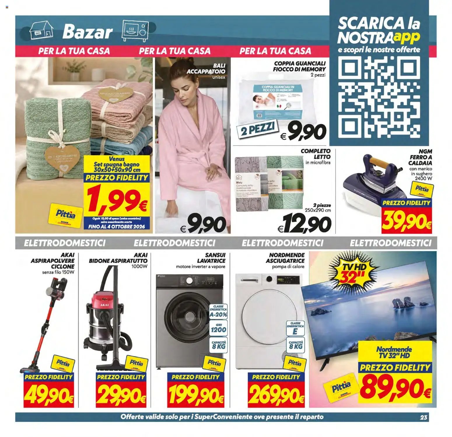 SuperConveniente volantino Gela, Vittoria