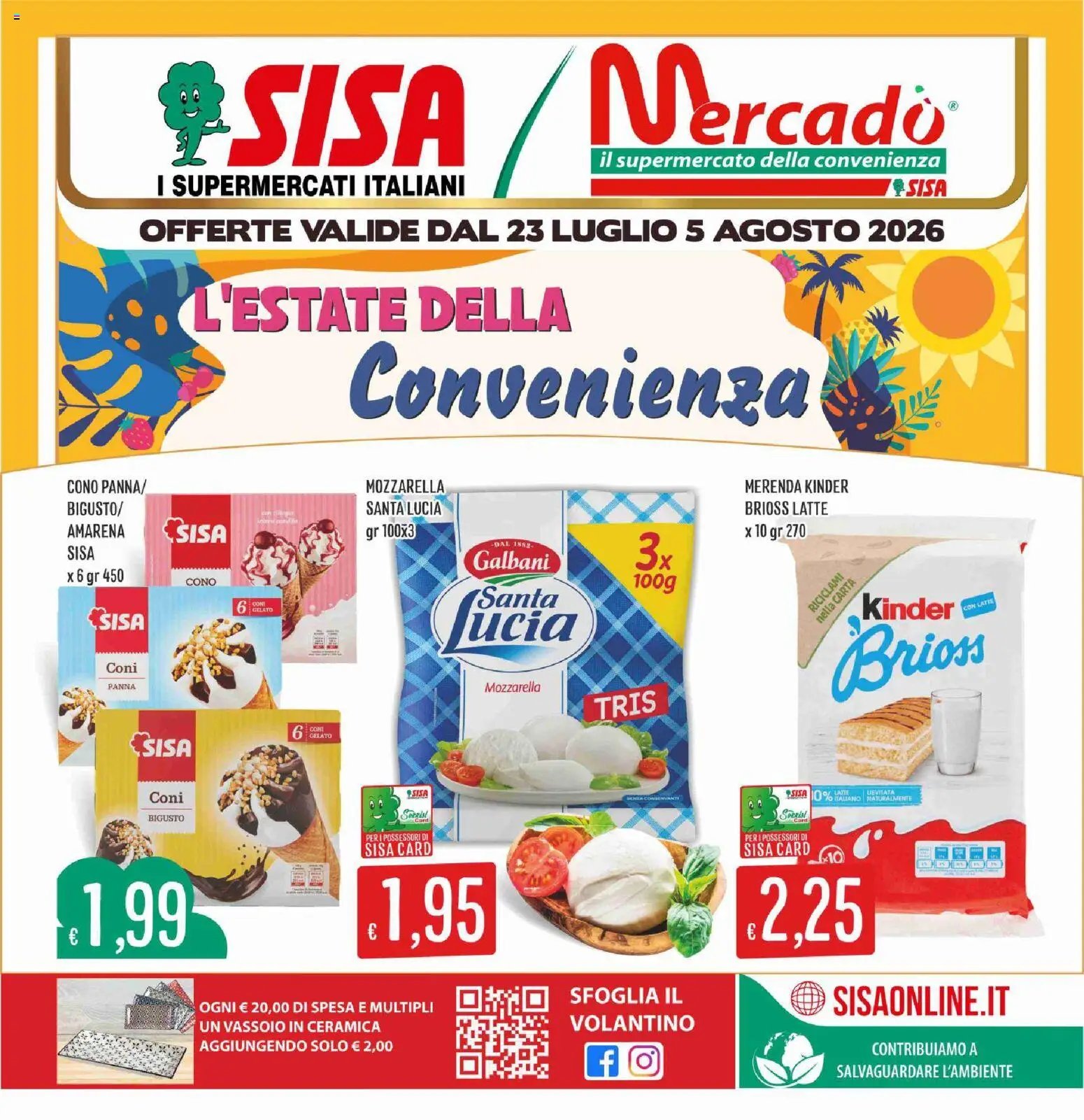 SISA volantino Mercadò