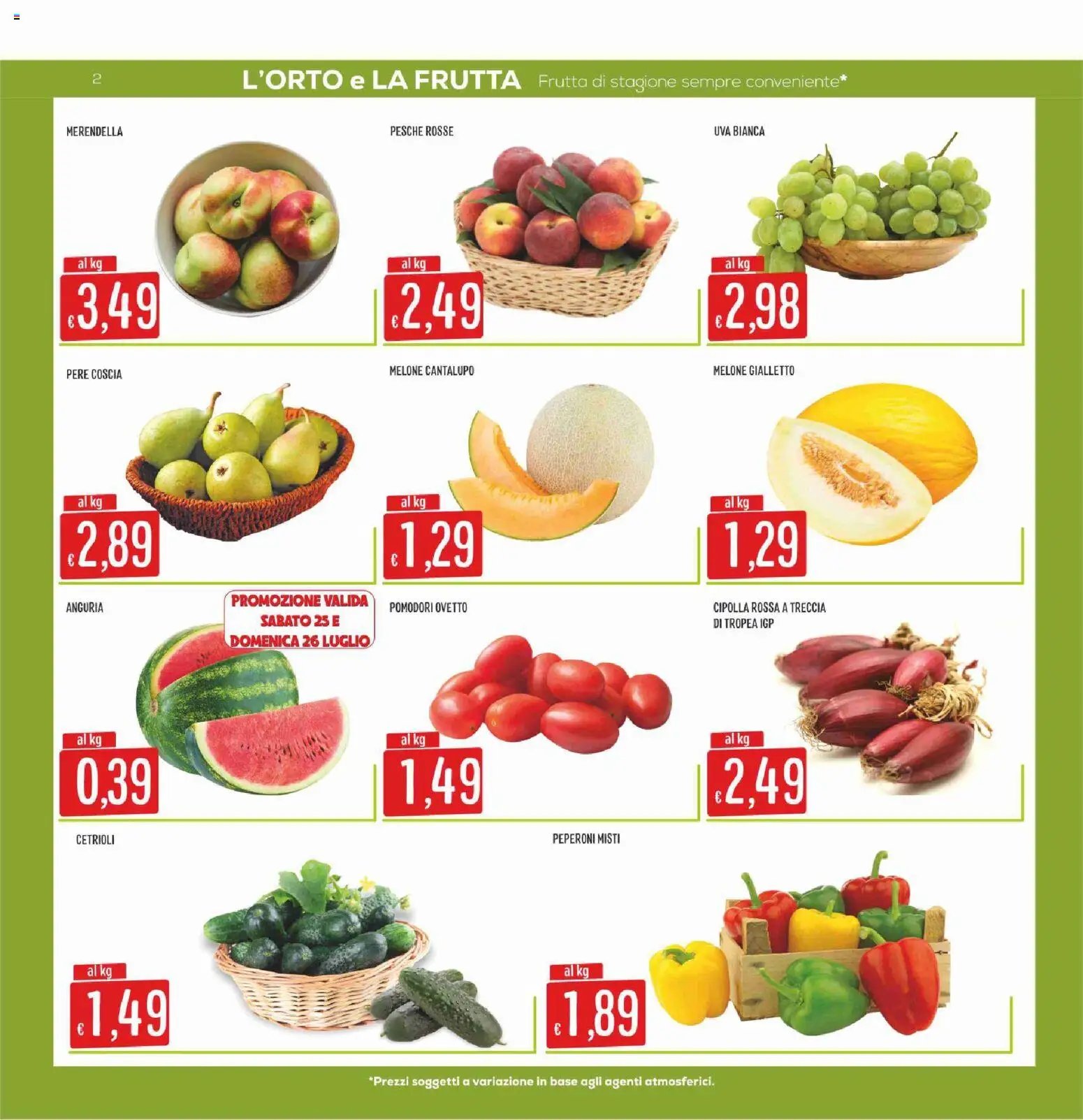 SISA volantino Mercadò