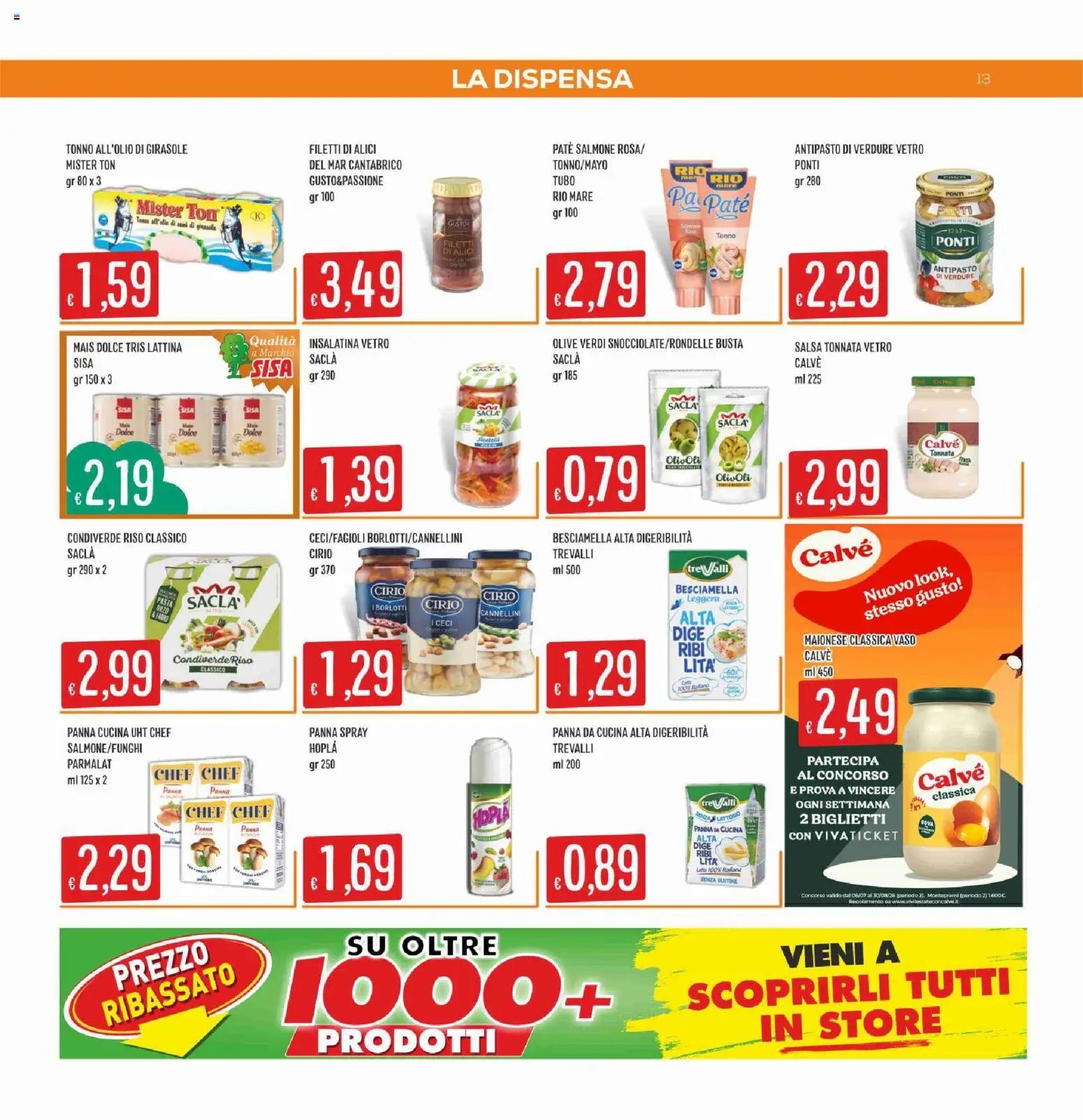 SISA volantino Mercadò