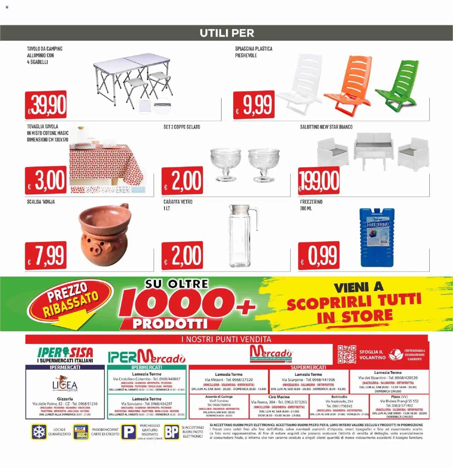 SISA volantino Mercadò
